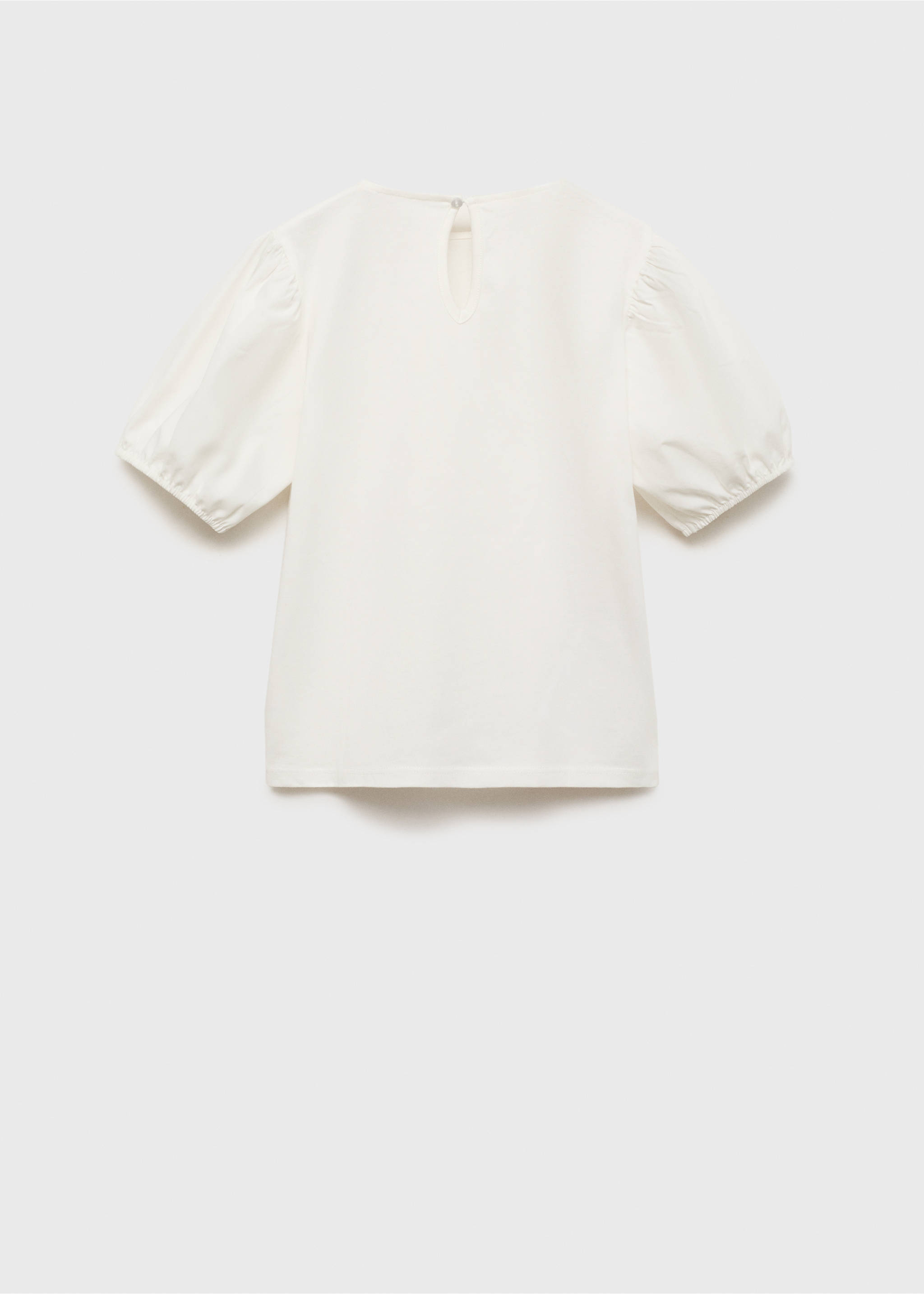 Sequin T-shirt - Reverse of the article, Off White. Ref: 77029235-00.