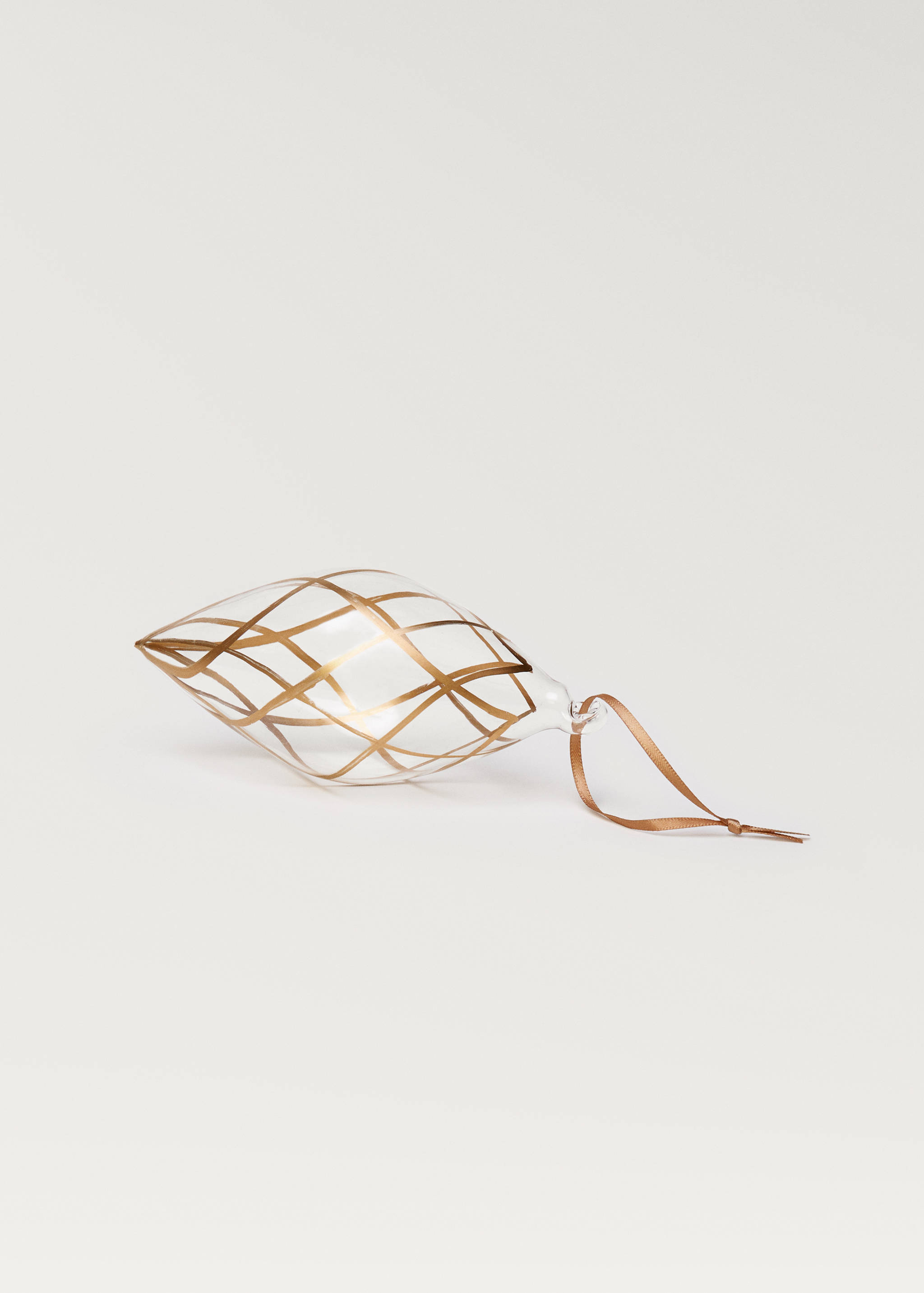 Oval glass tree ornament - Details of the article 1