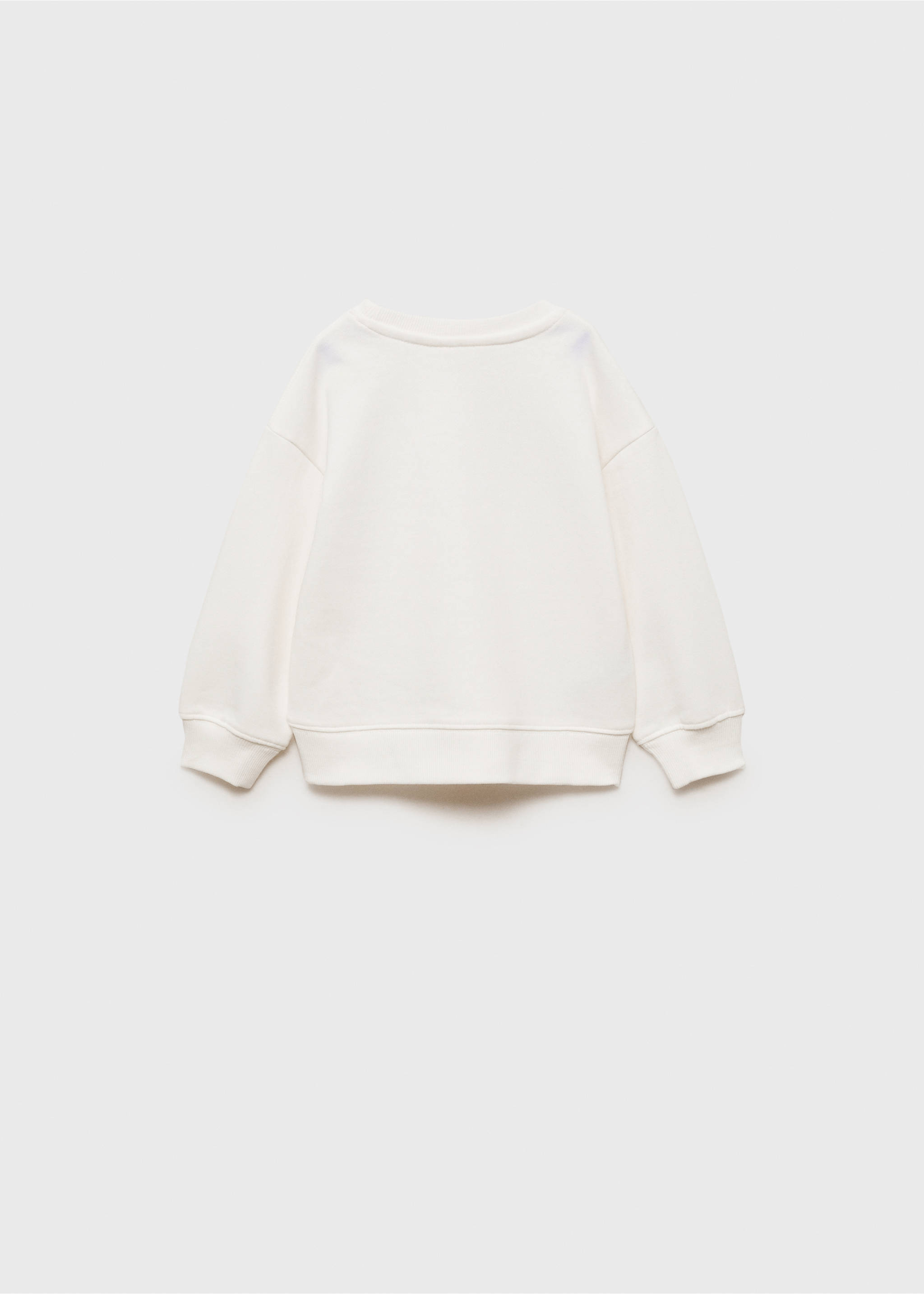 Sequin detail sweatshirt - Reverse of the article, Off White. Ref: 77029238-00.