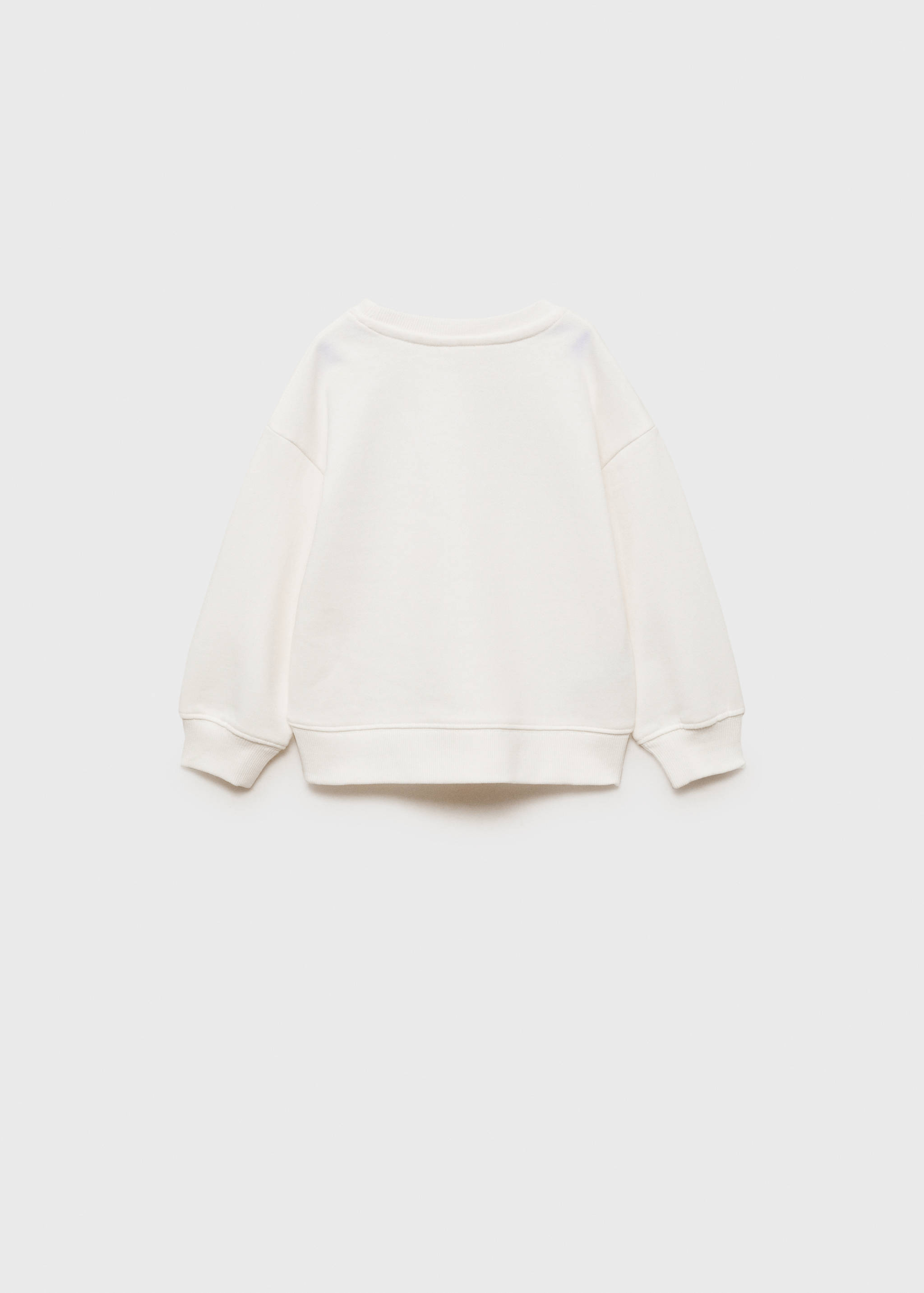 Sequin detail sweatshirt - Reverse of the article