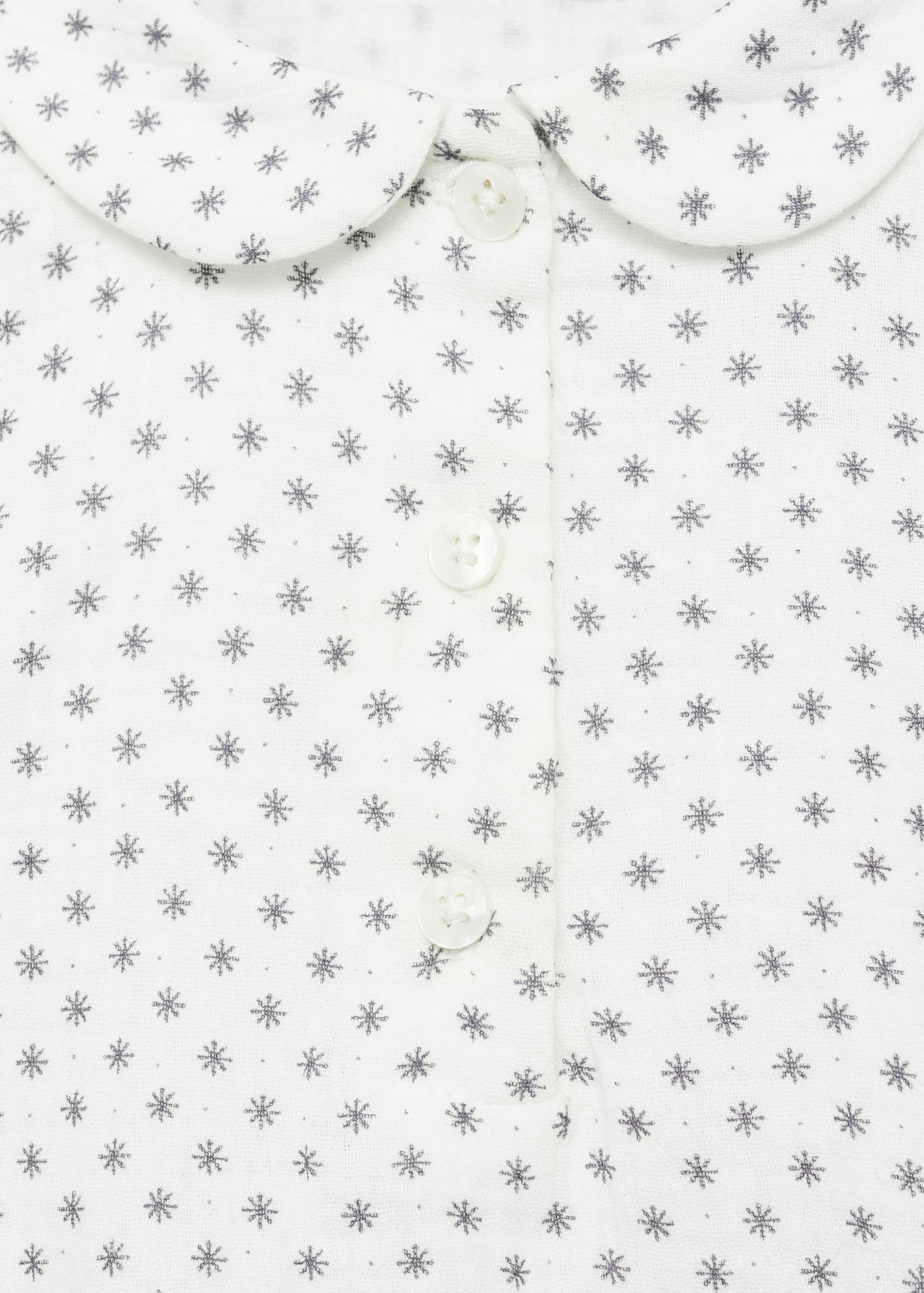 Printed cotton blouse - Details of the article 8