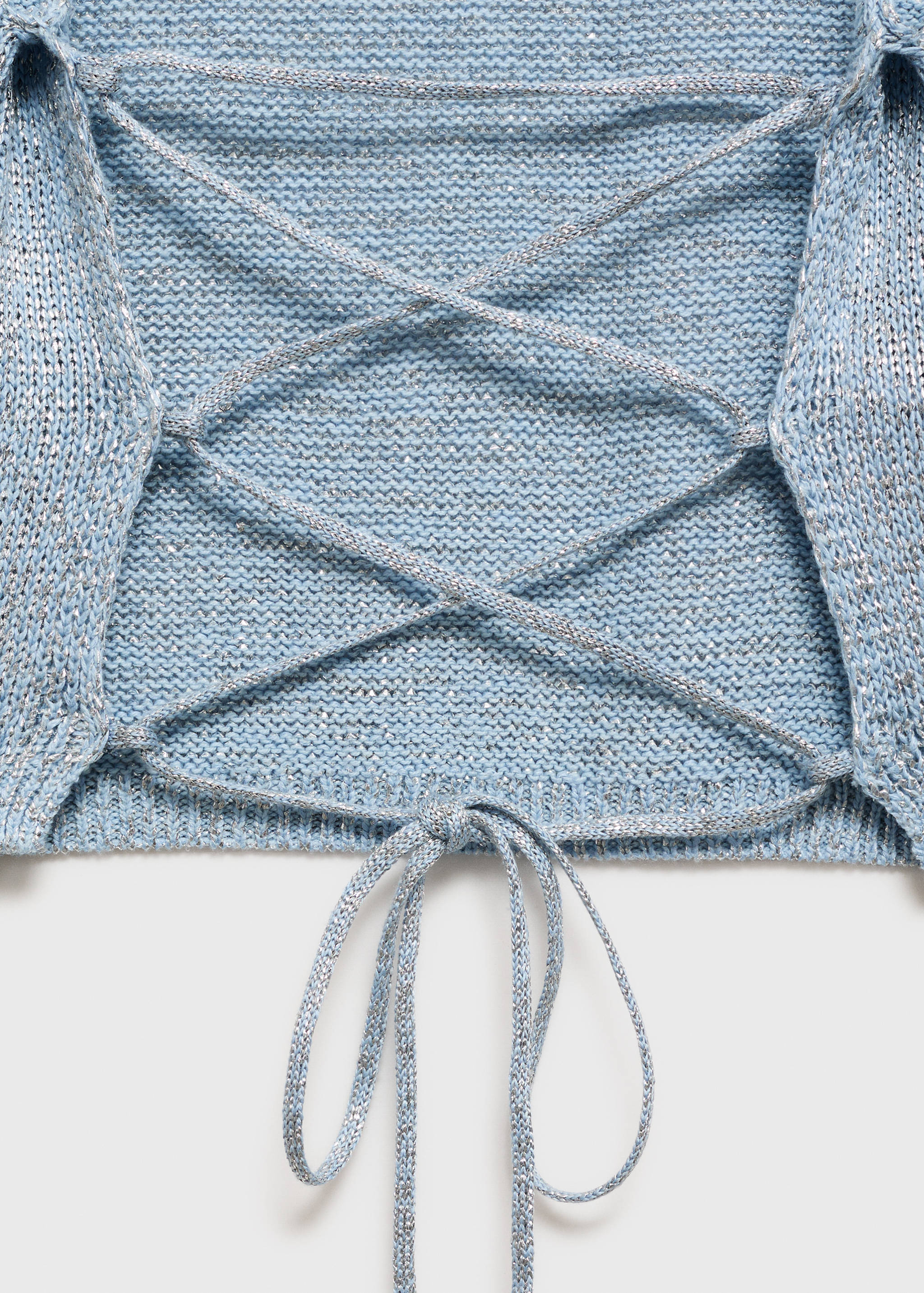 Rückenfreies Lurex-Pullover - Detail des Artikels 0