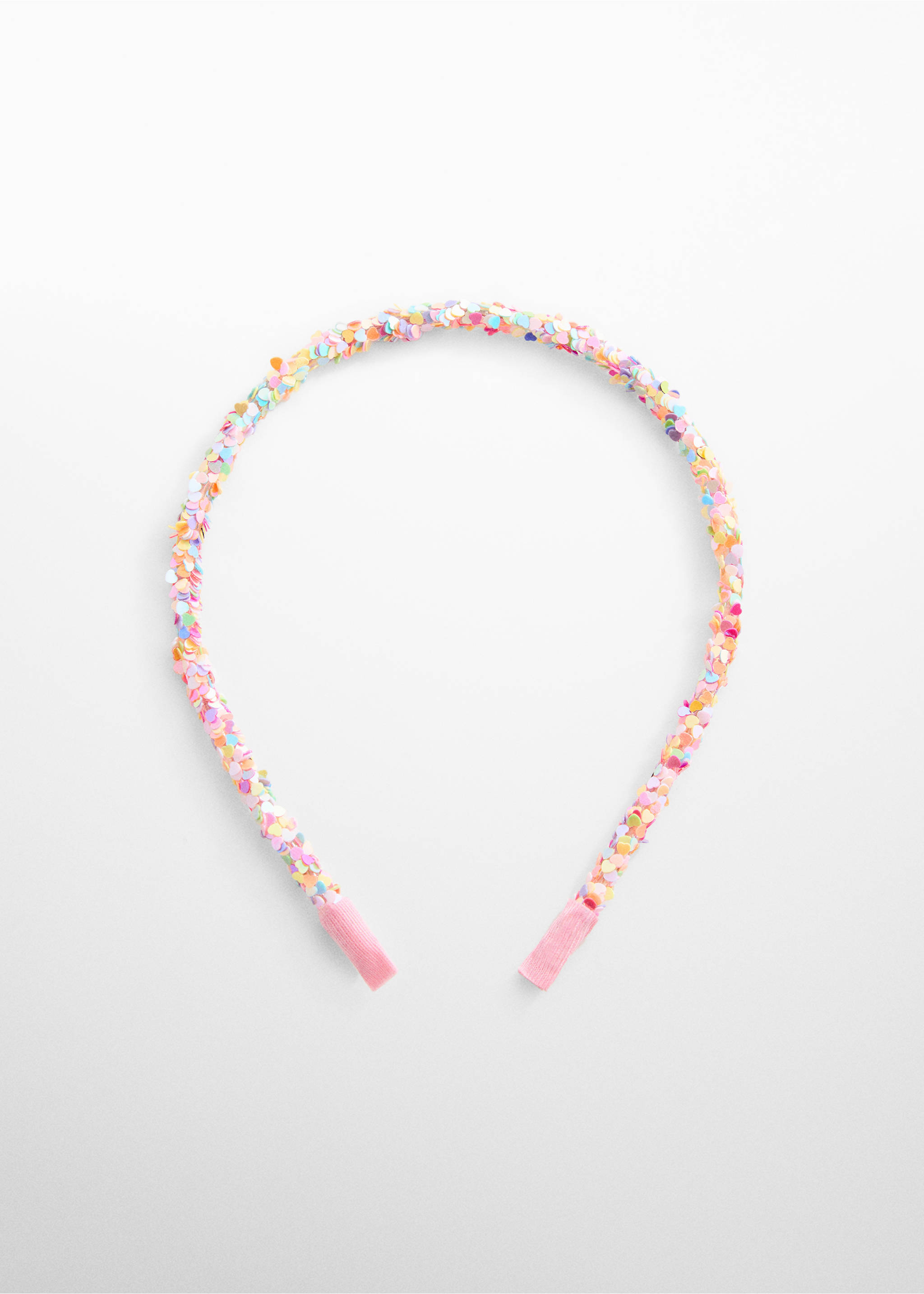 Beaded detail headband - Article without model, Pink. Ref: 77030326-00.