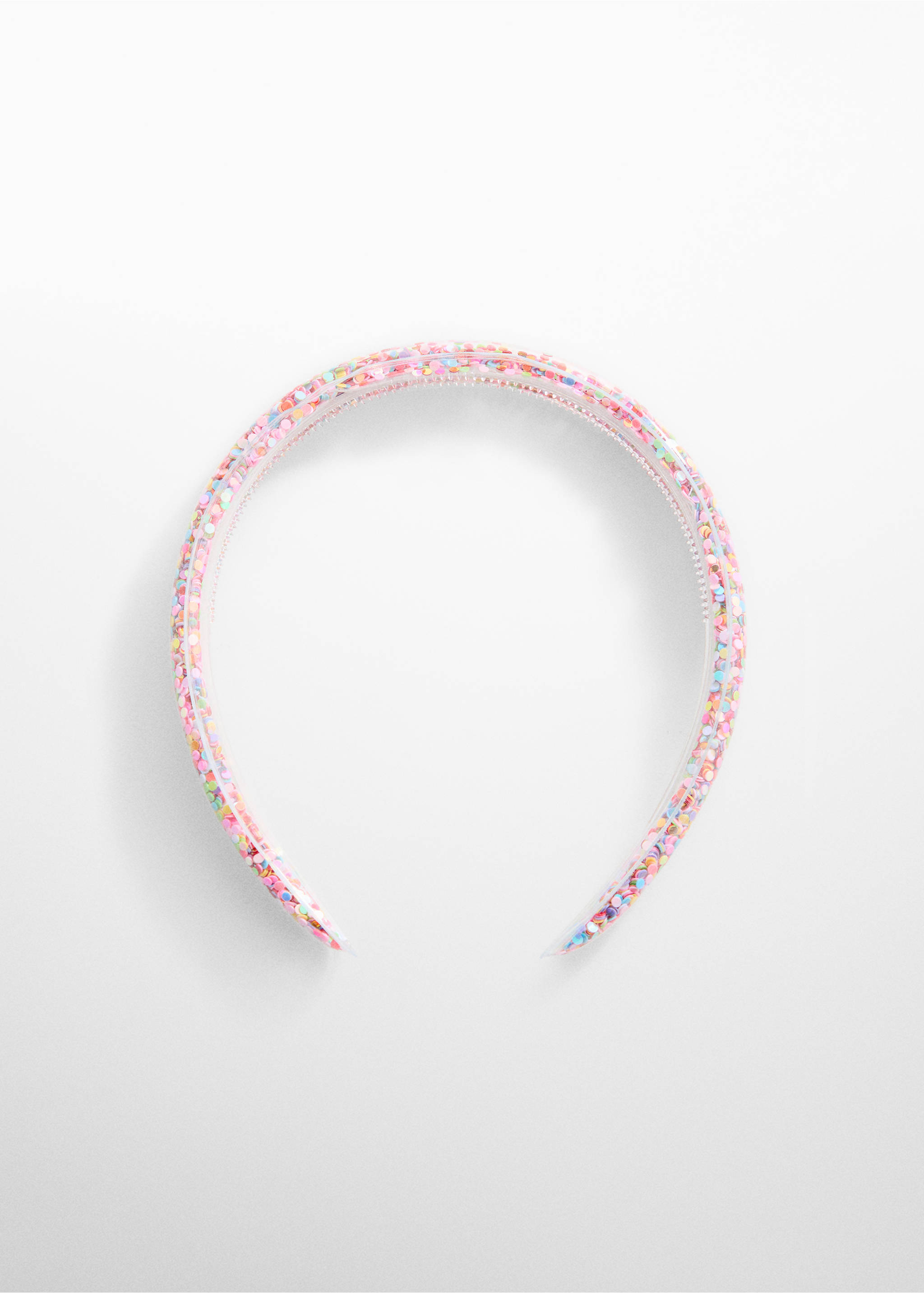 Beaded detail headband - Article without model, Pink. Ref: 77030327-00.