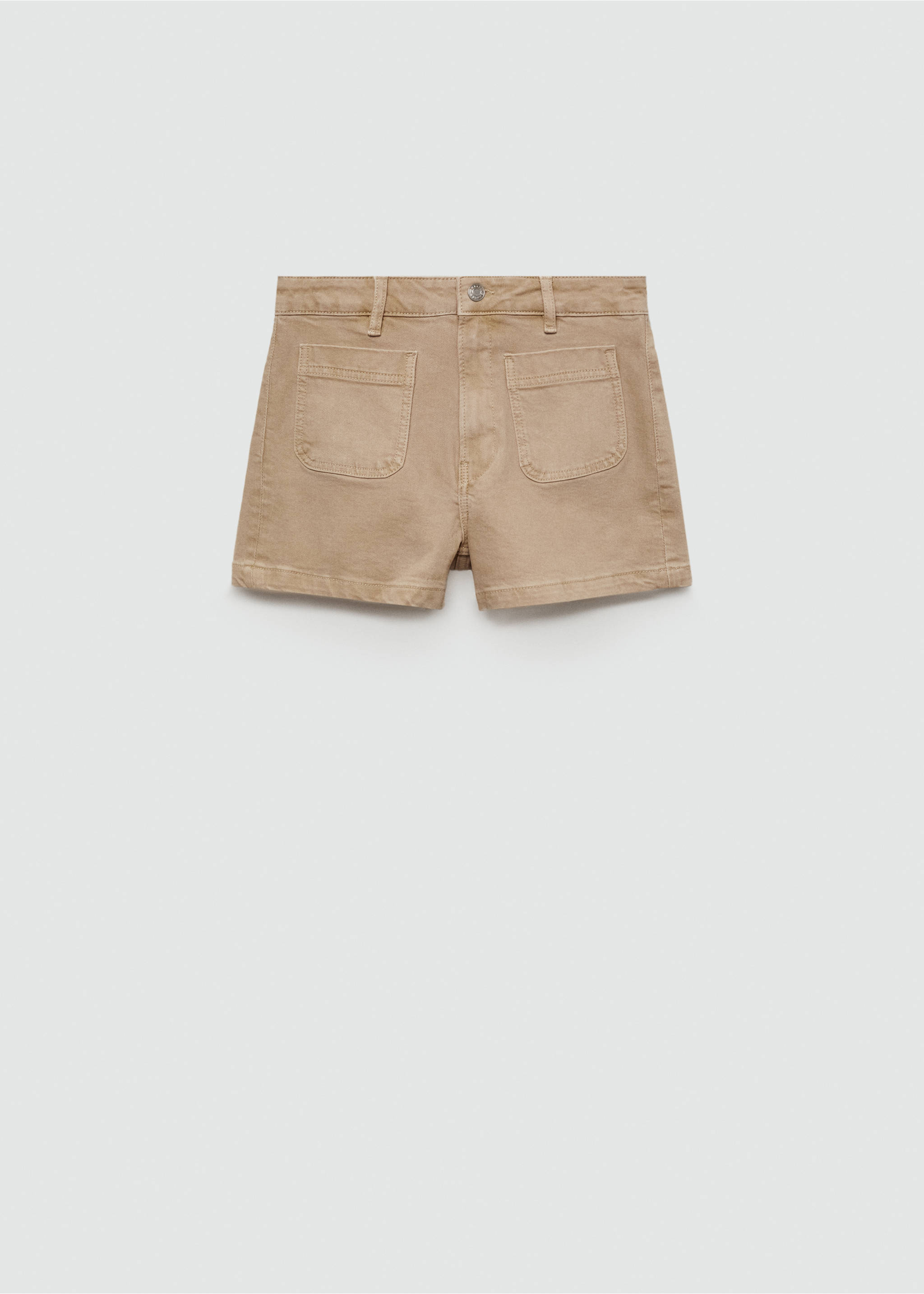 Jeansshorts fickor - Artikel utan modell, Sand. Ref: 77030331-00.