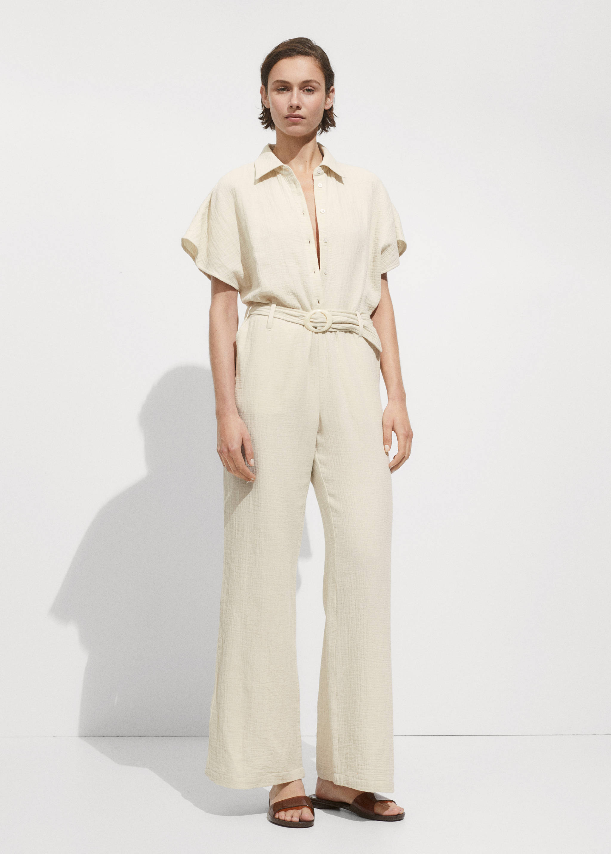 Belt long jumpsuit - General plane