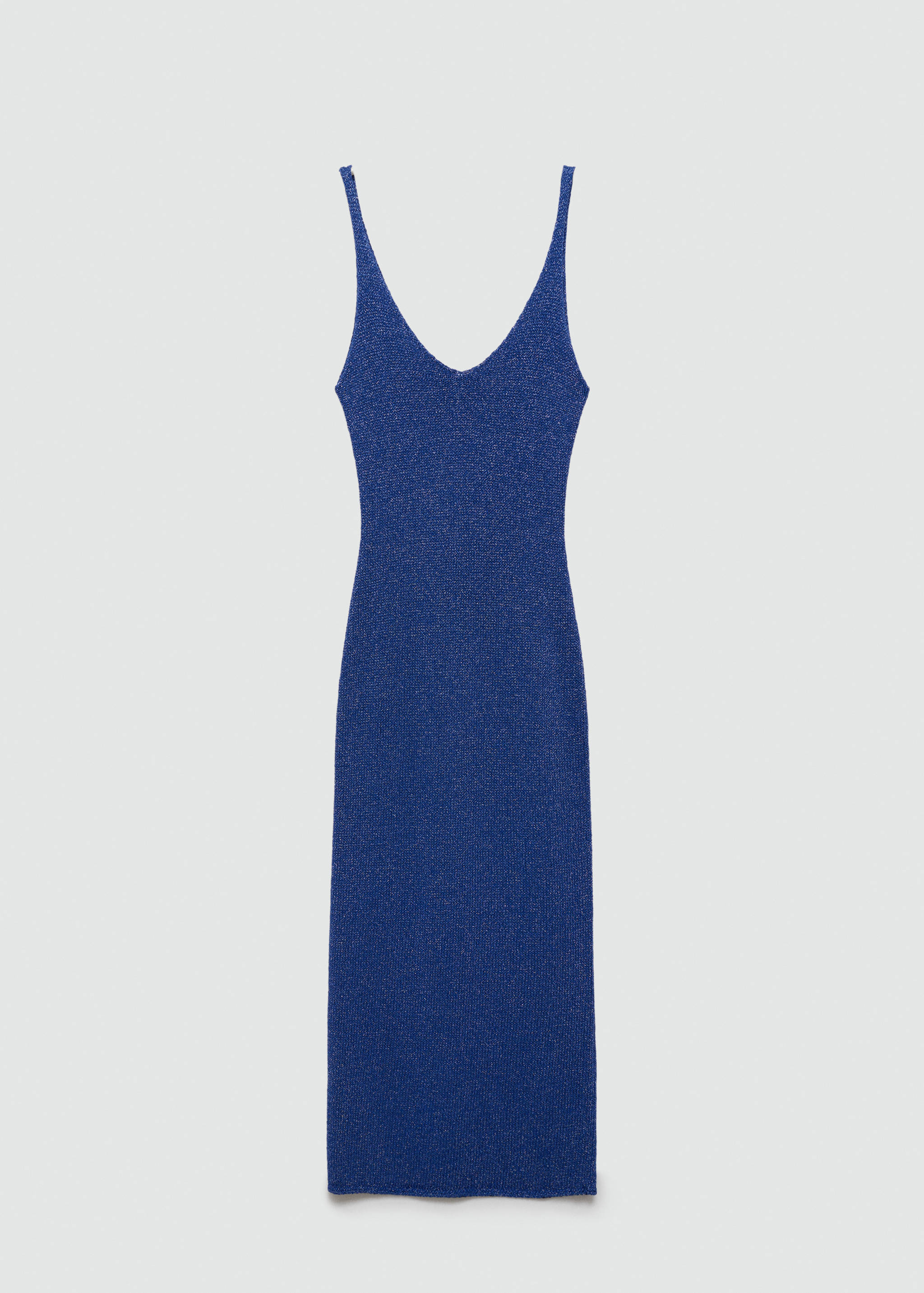 Lurex knitted dress - Article without model