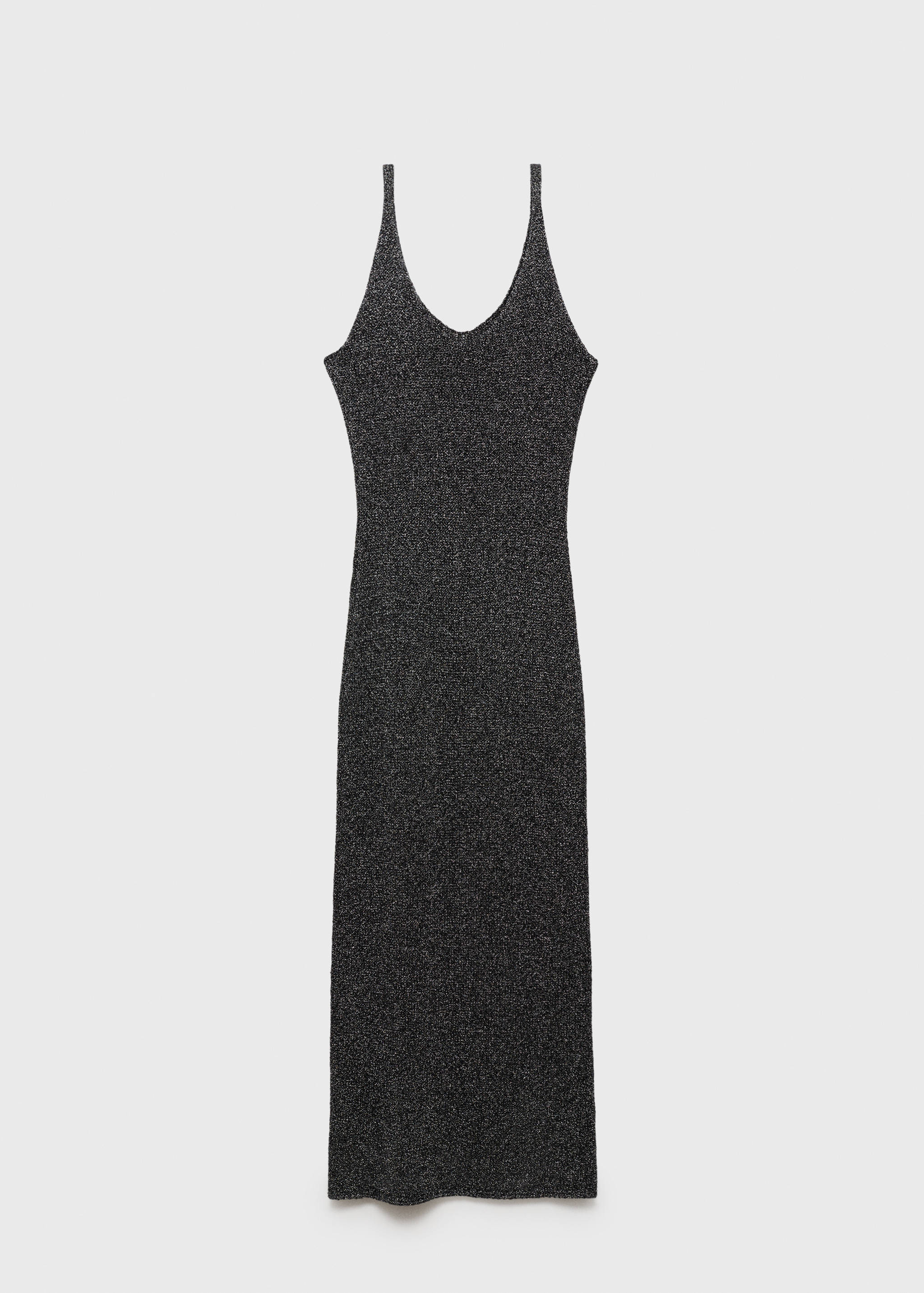 Lurex knitted dress - Article without model