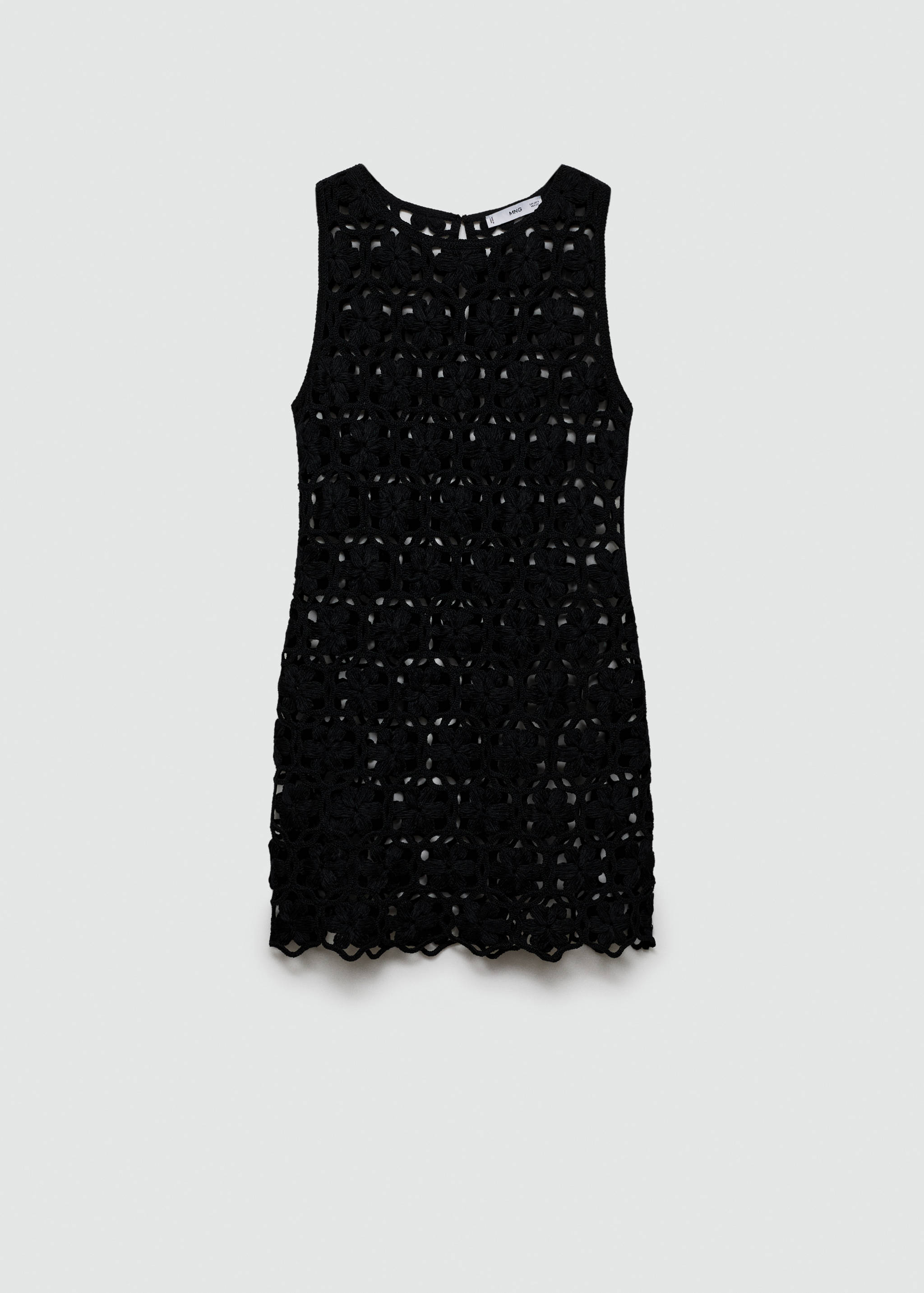 mango floral crochet dress Mango Women's Floral Crochet Dress