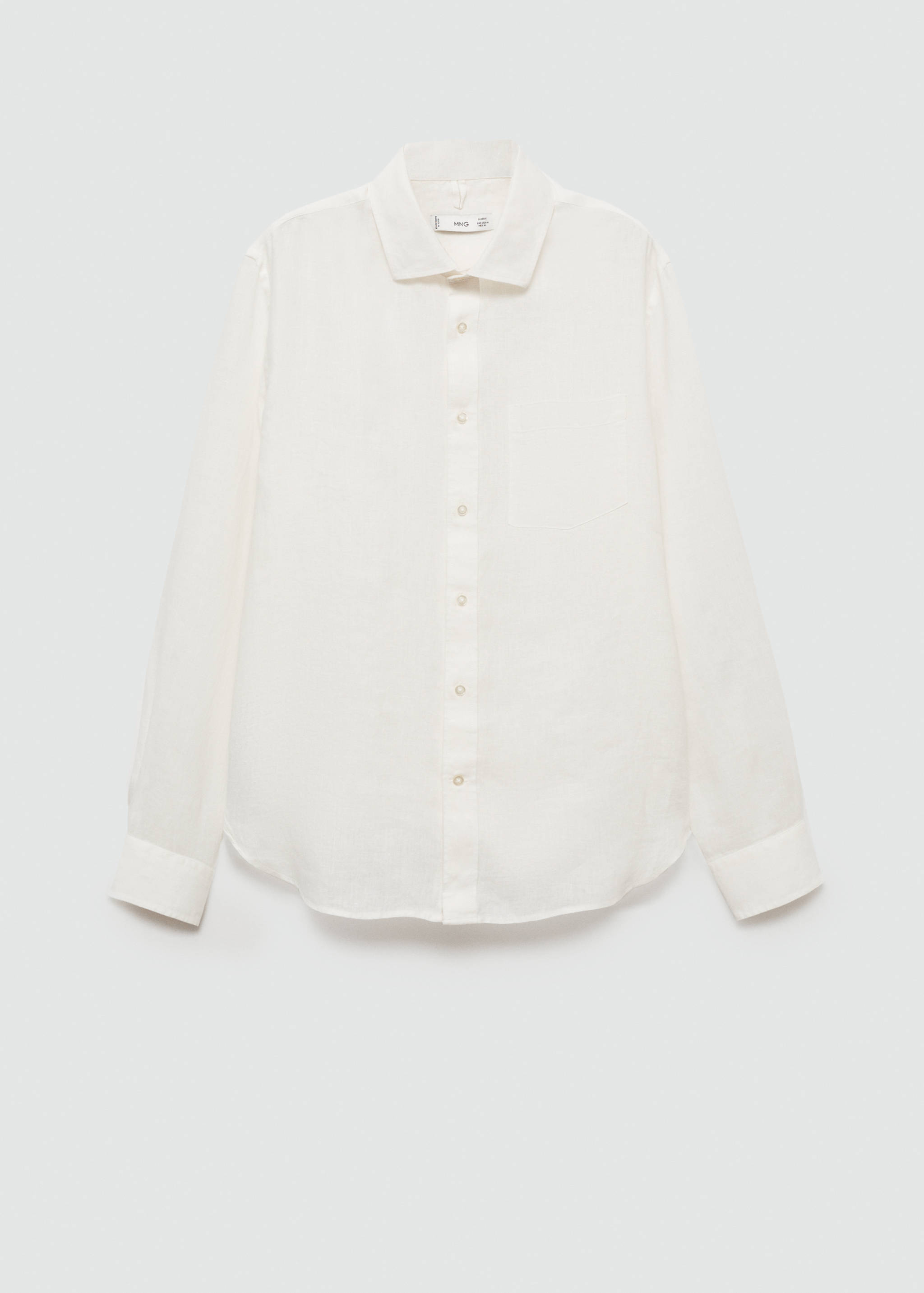 Camisa classic fit 100% lino - Artículo sin modelo