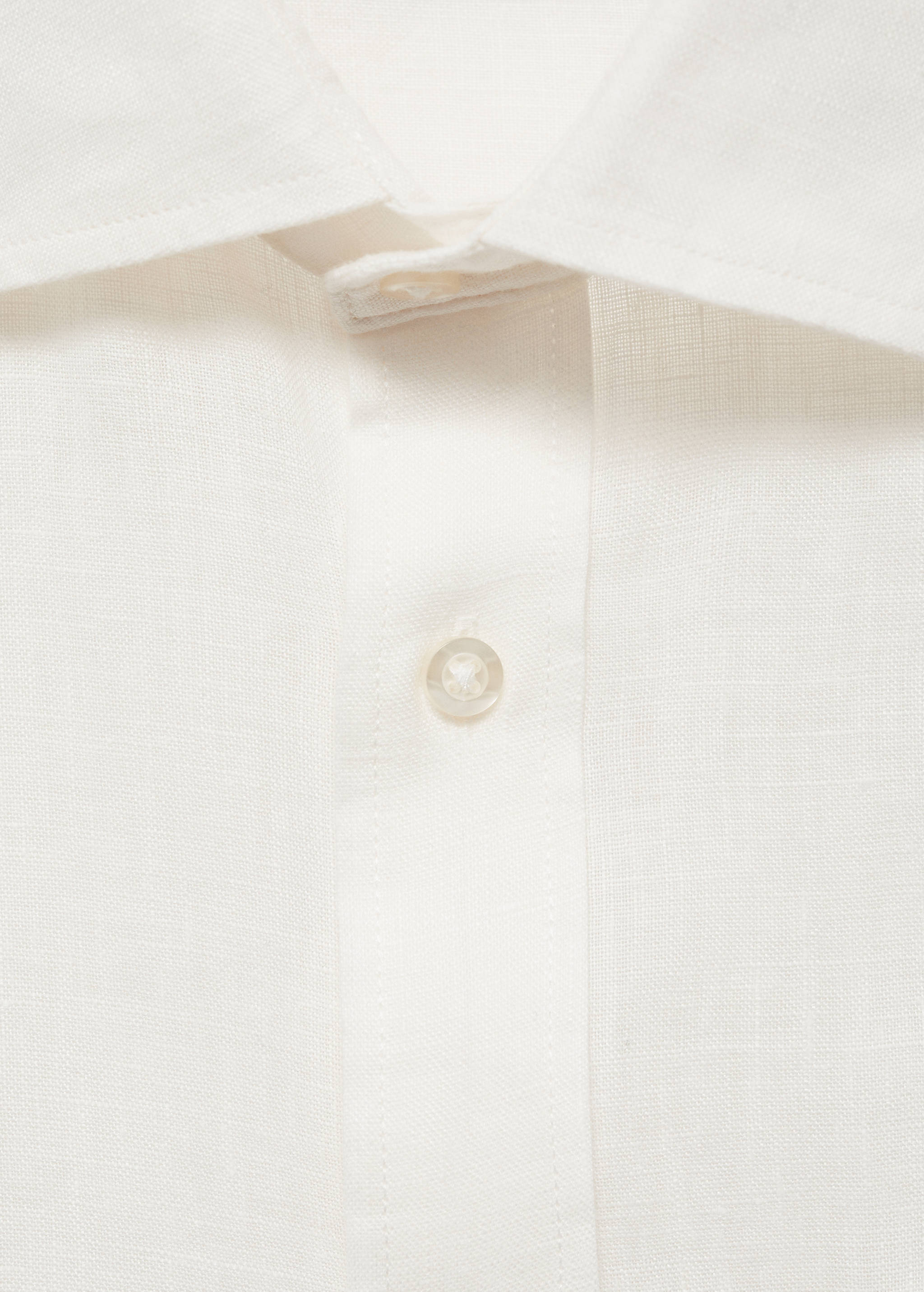 Camisa classic fit 100% lino - Detalle del artículo 8