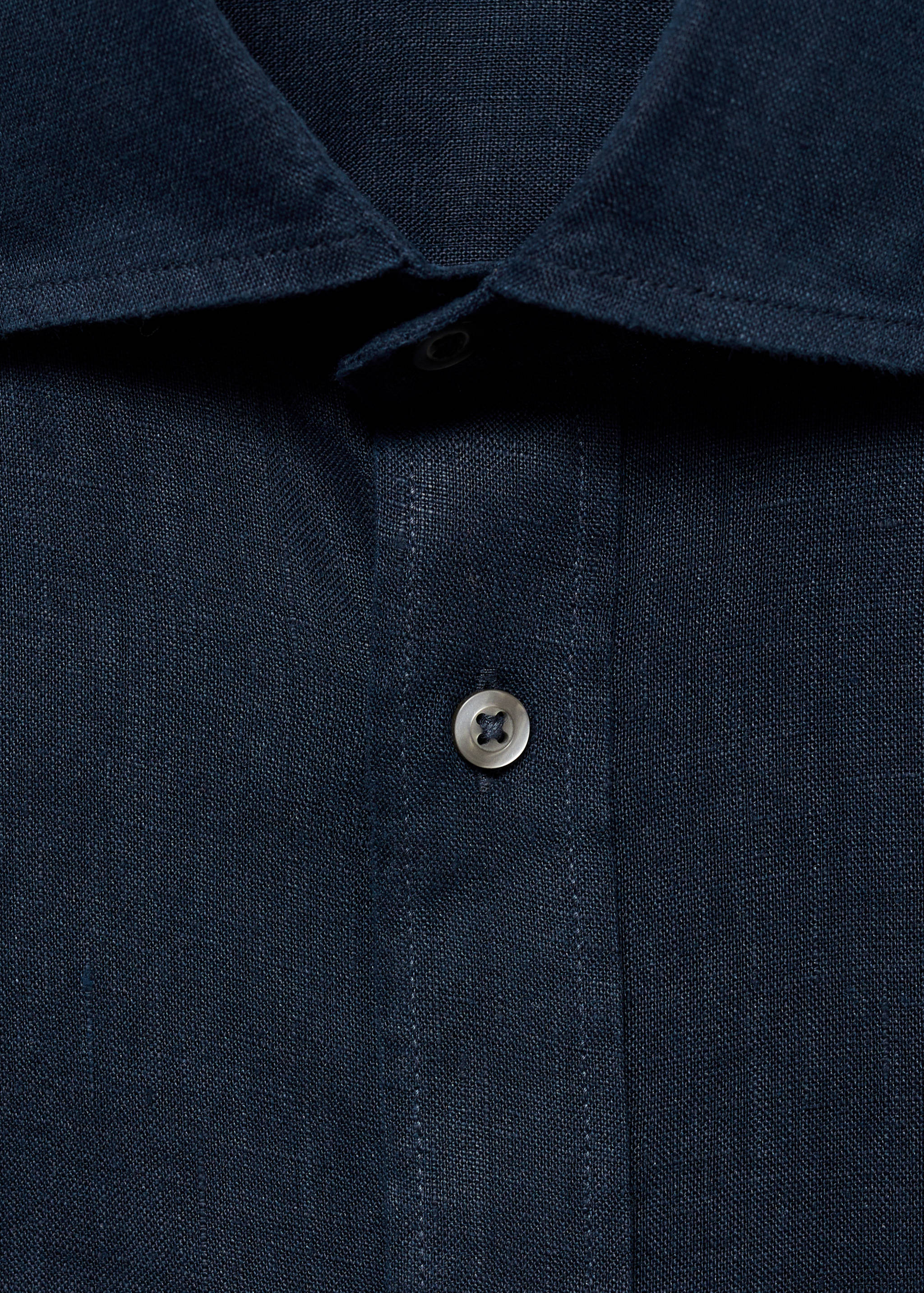 Chemise classic-fit 100 % lin - Détail de l'article 8
