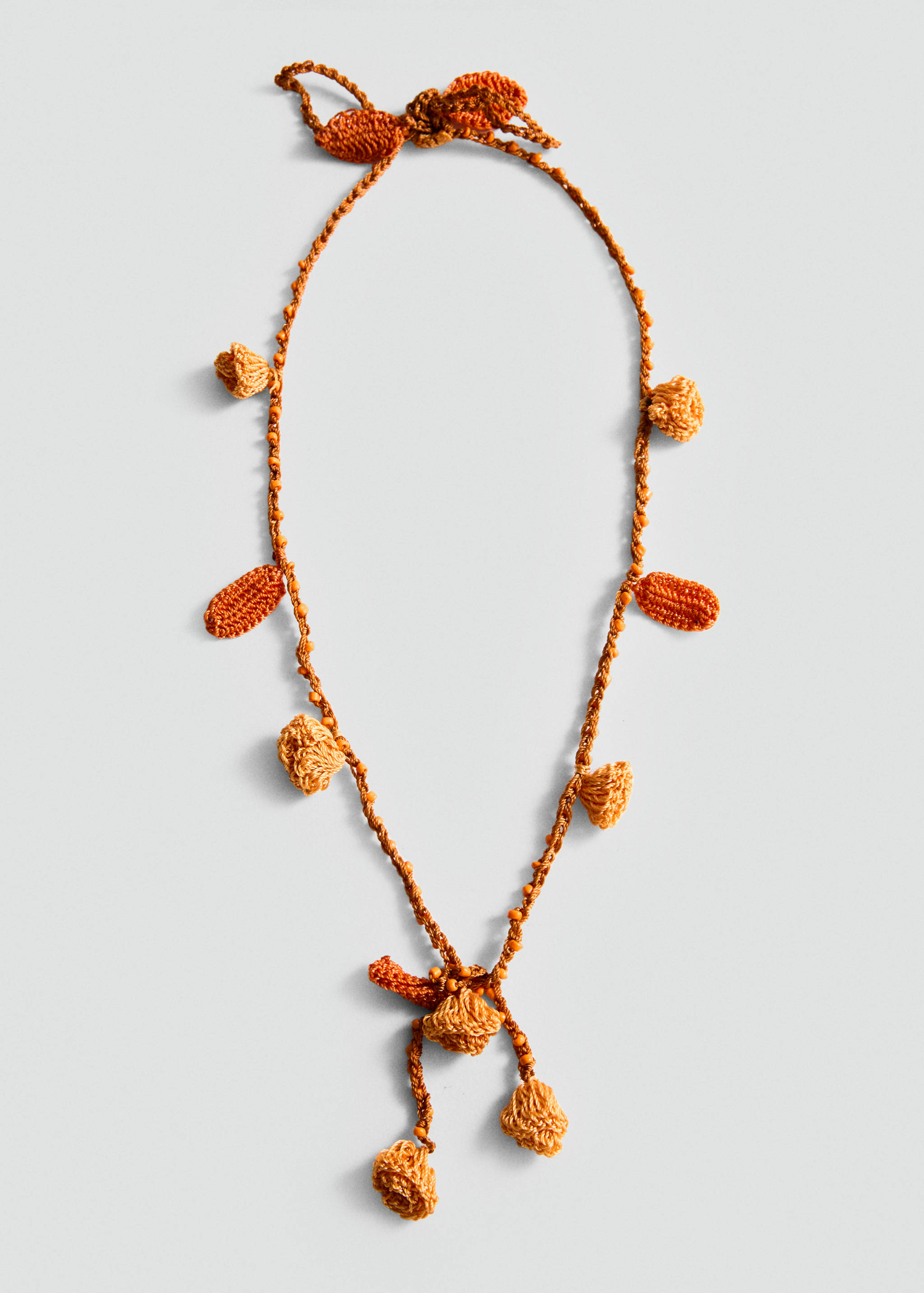 Crochet bead necklace - Article without model