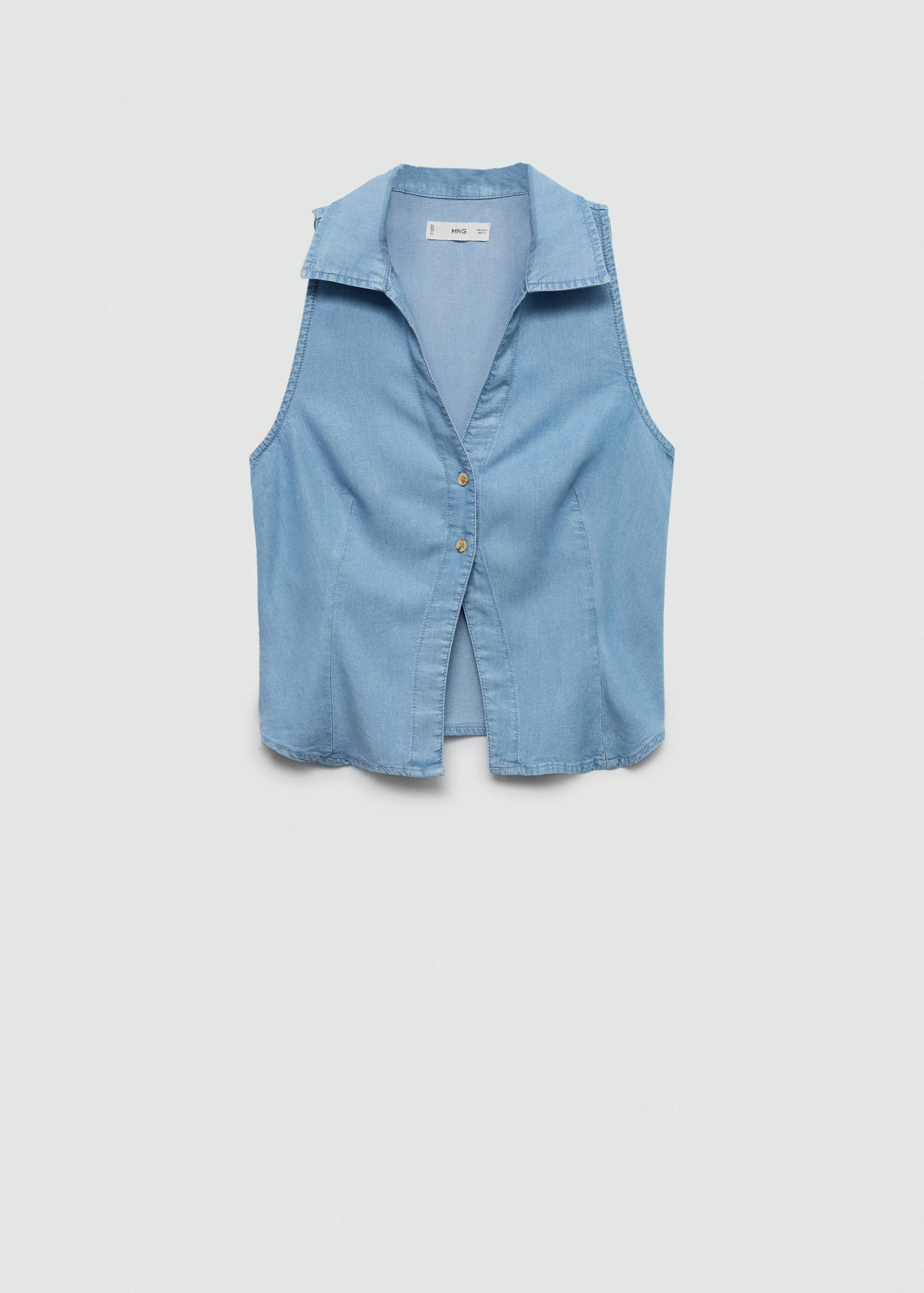 Camisa abertura lyocell - Artículo sin modelo