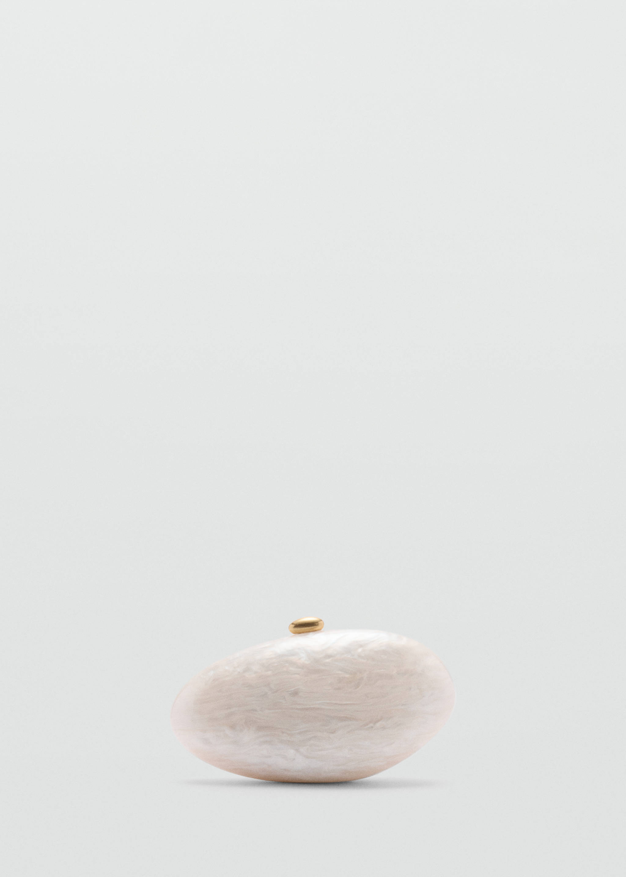 Pearl-effect clutch bag - Article without model