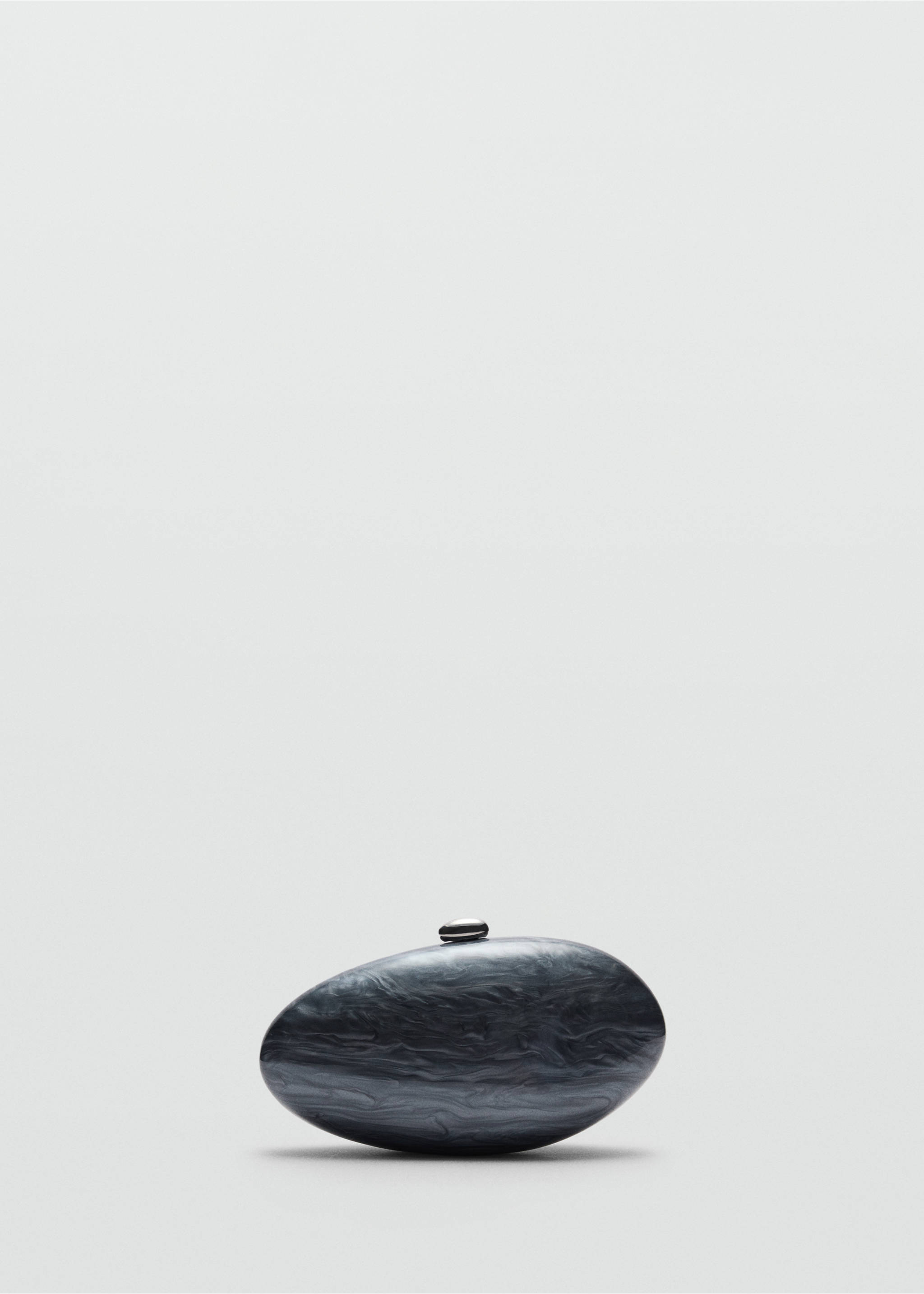 Bossa clutch efecte perlat - Article sense model, Blau petroli. Ref: 77030373-00.