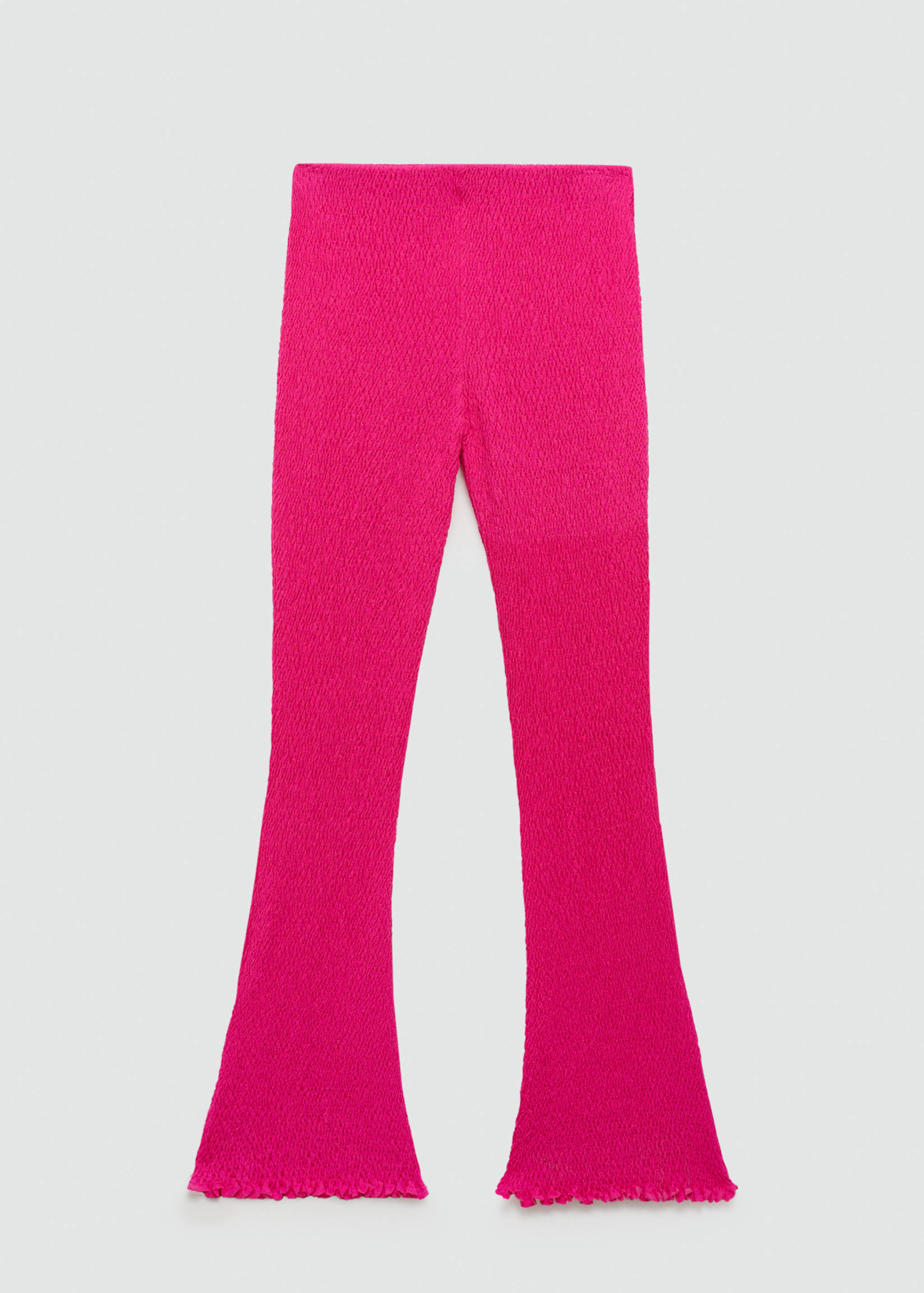 Braided knitted trousers - Article without model