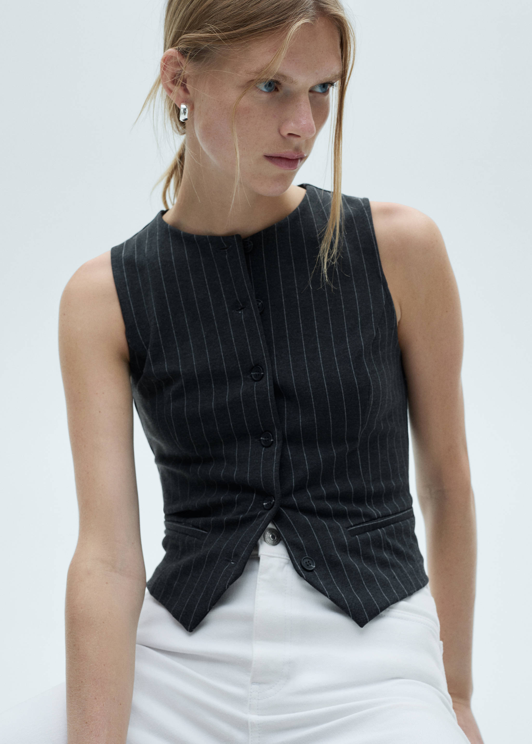 Jeans capri abertura lateral - Detalle del artículo 1