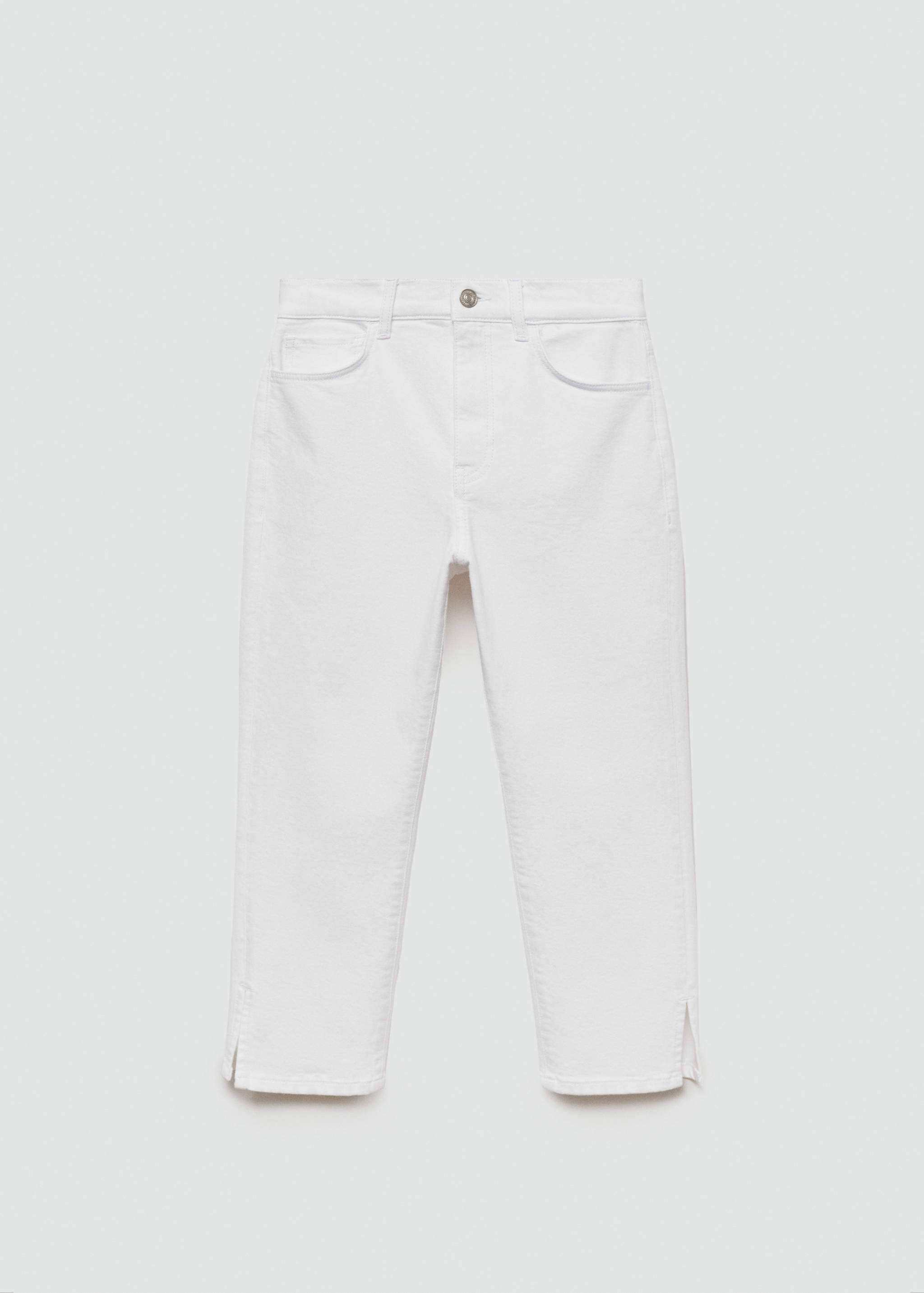 Jeans capri abertura lateral - Artículo sin modelo