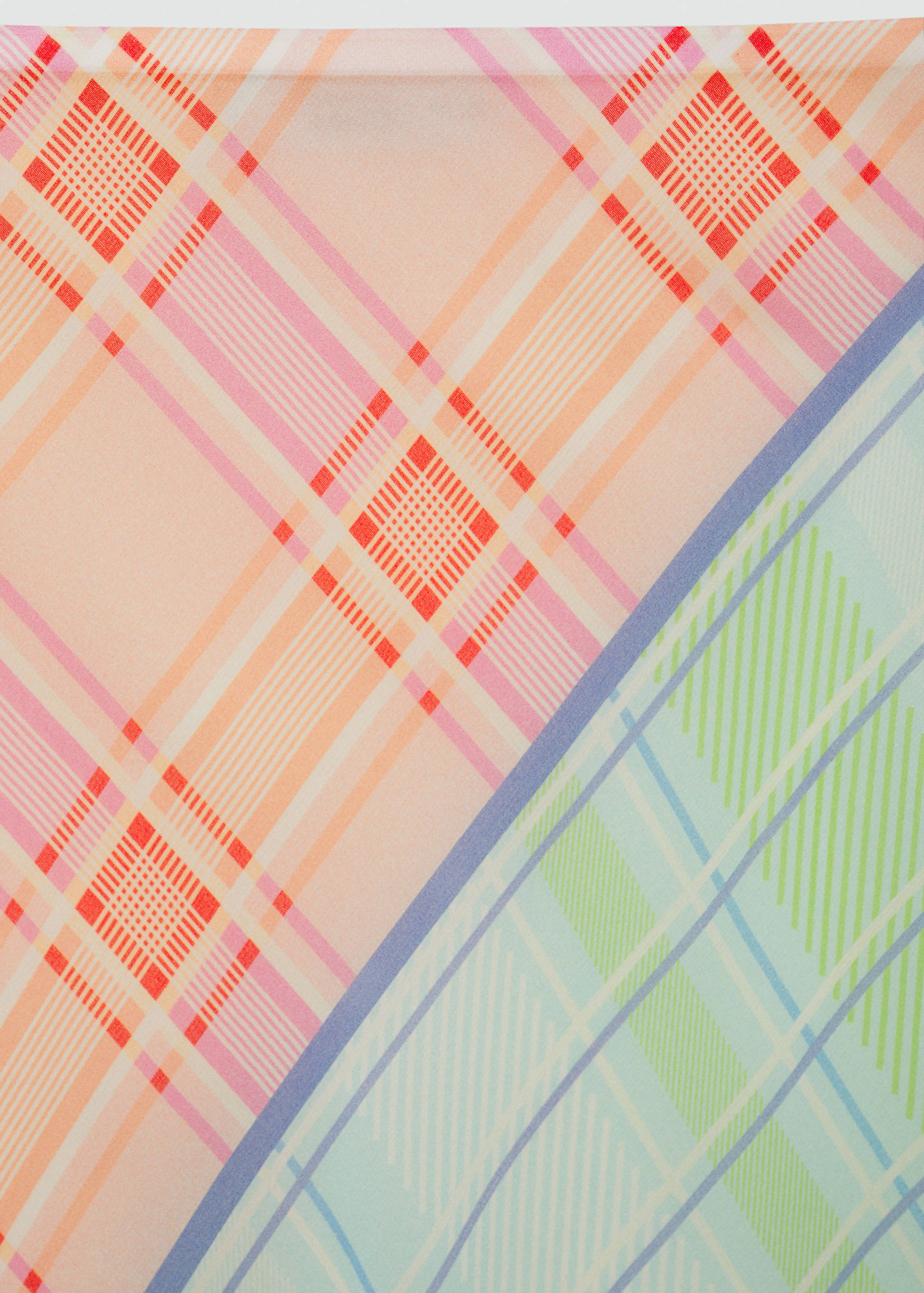 Printed long skirt - Details of the article 8