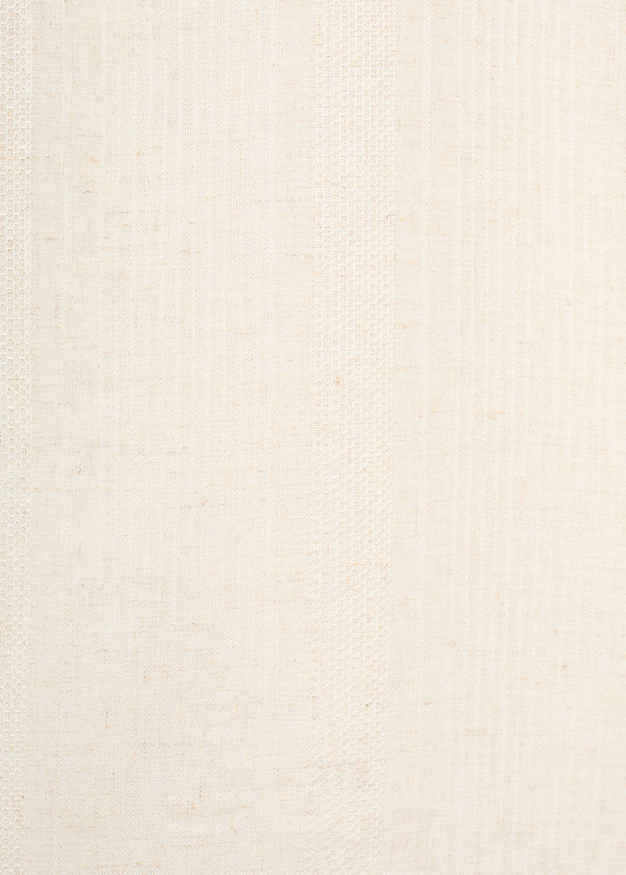 Relaxed-fit linen-blend shirt - Details of the article 0