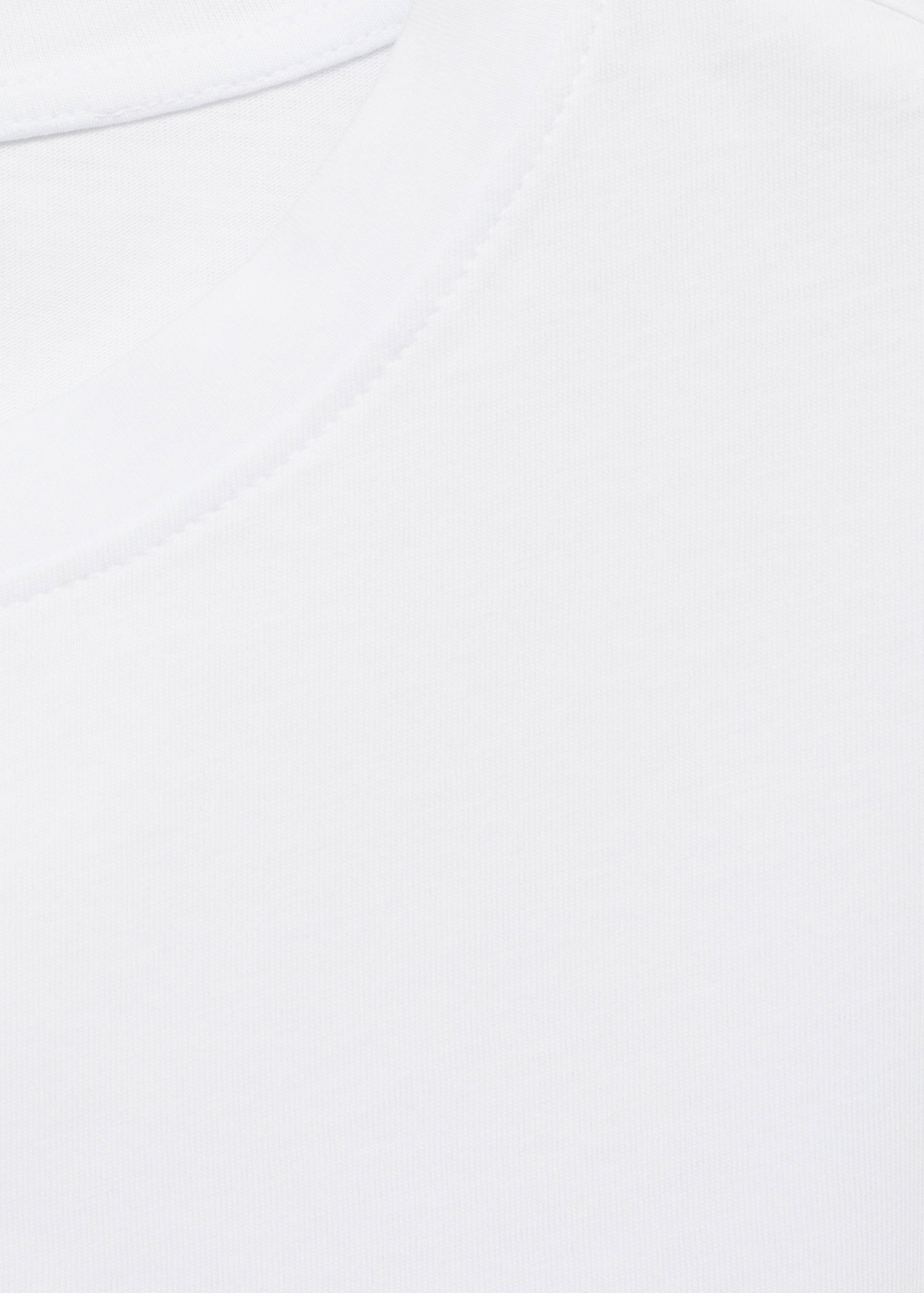 Short-sleeved cotton t-shirt - Details of the article 0