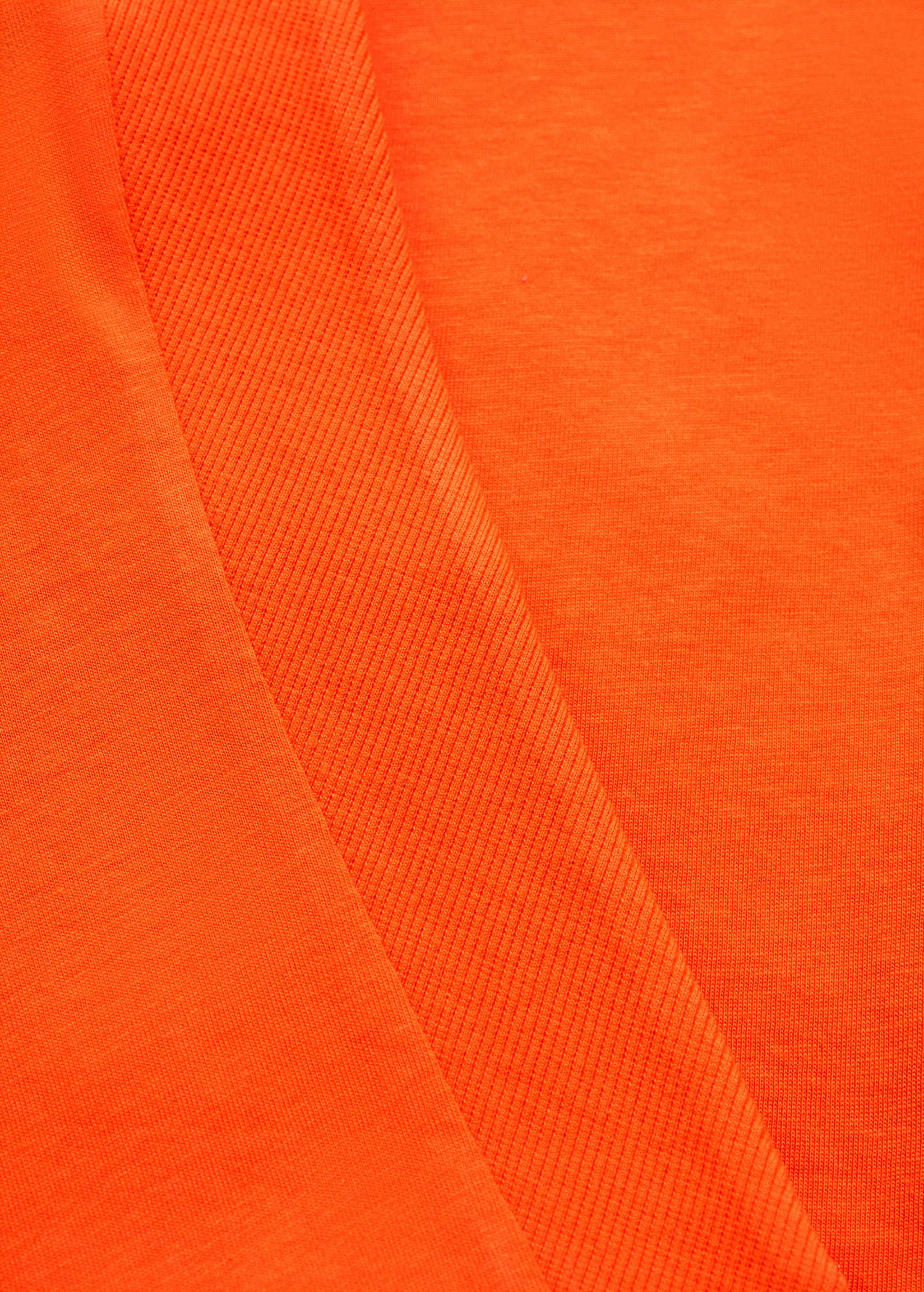 Short-sleeved cotton t-shirt - Details of the article 8