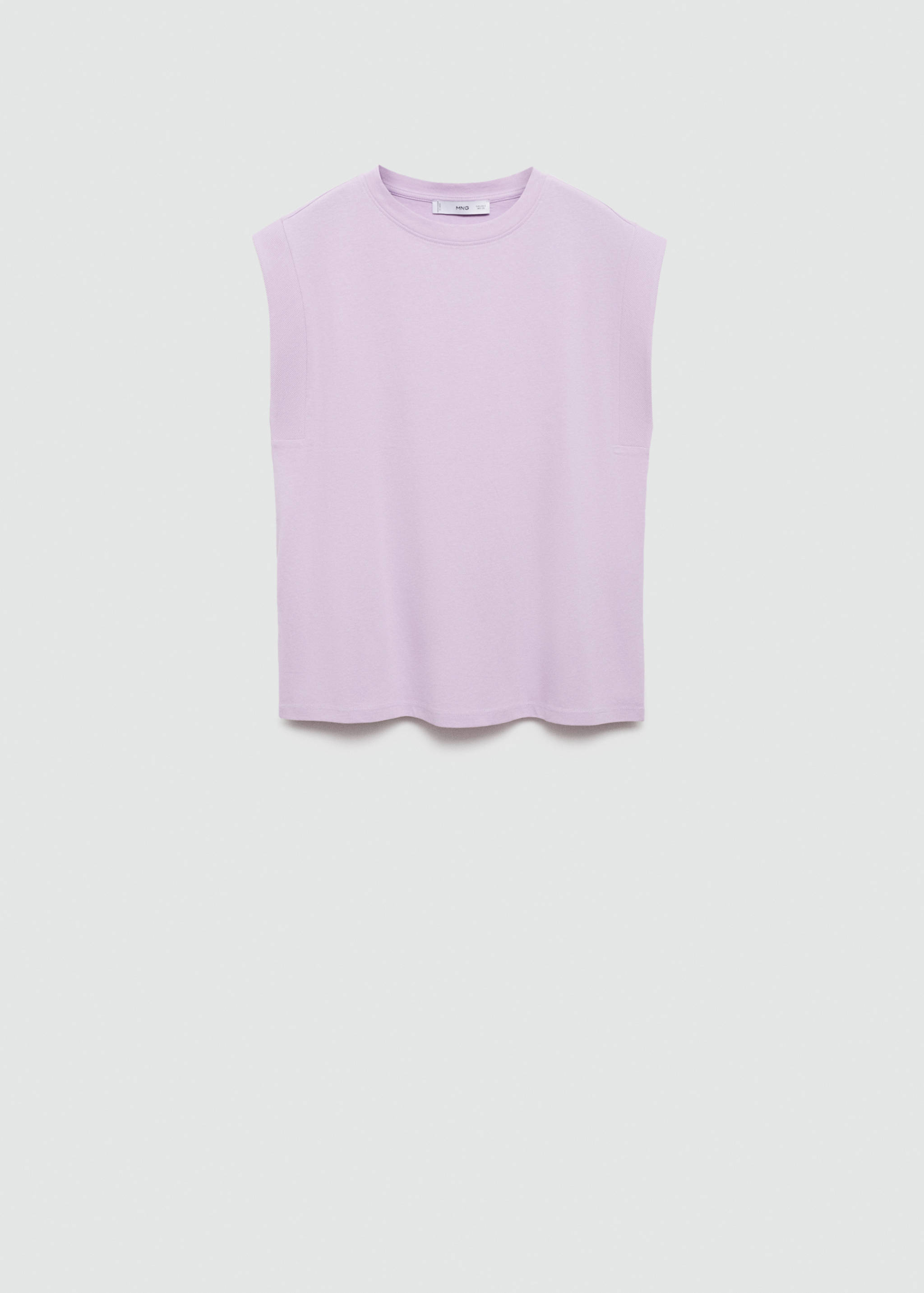 Short-sleeved cotton t-shirt - Article without model