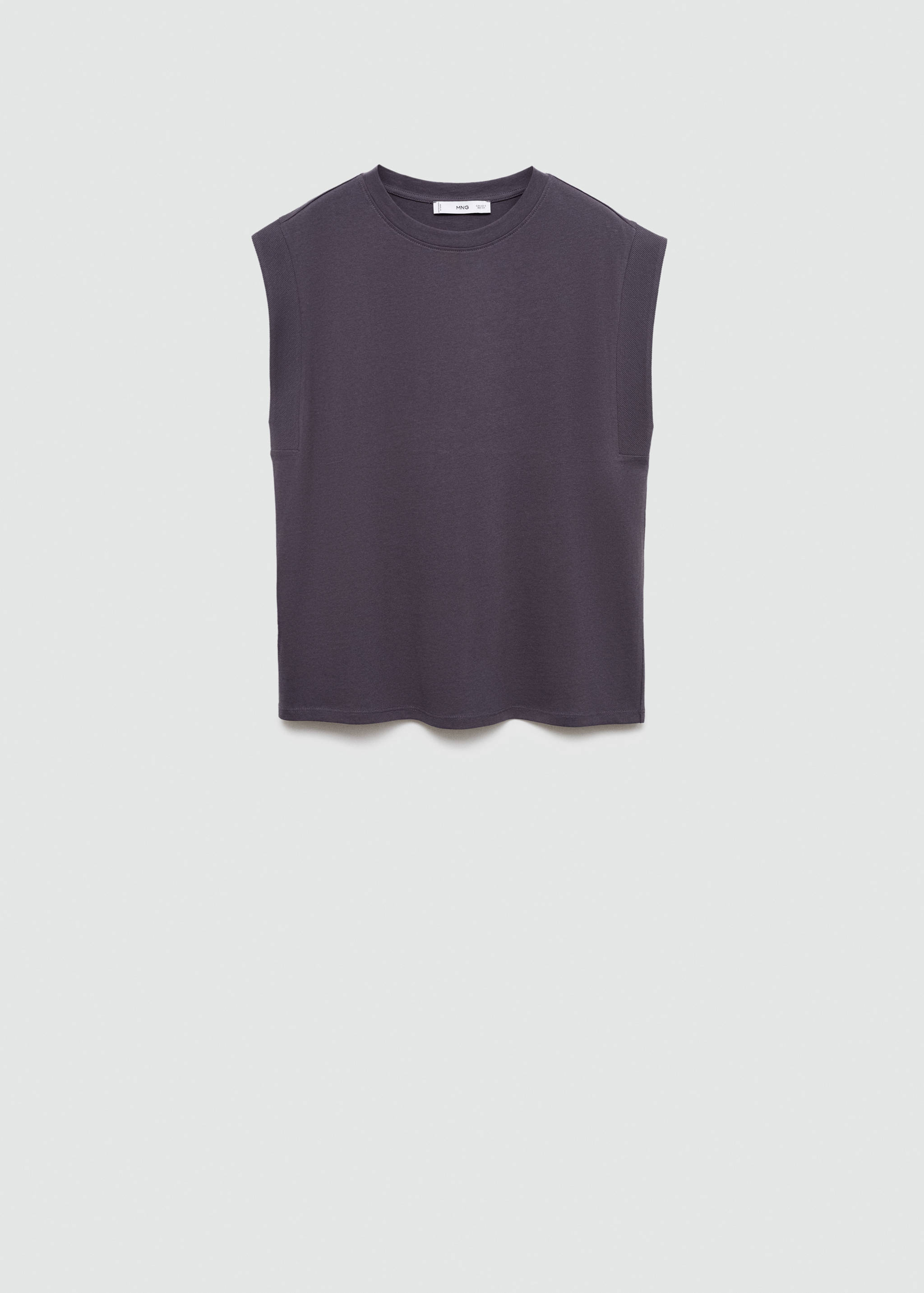 Short-sleeved cotton t-shirt - Article without model