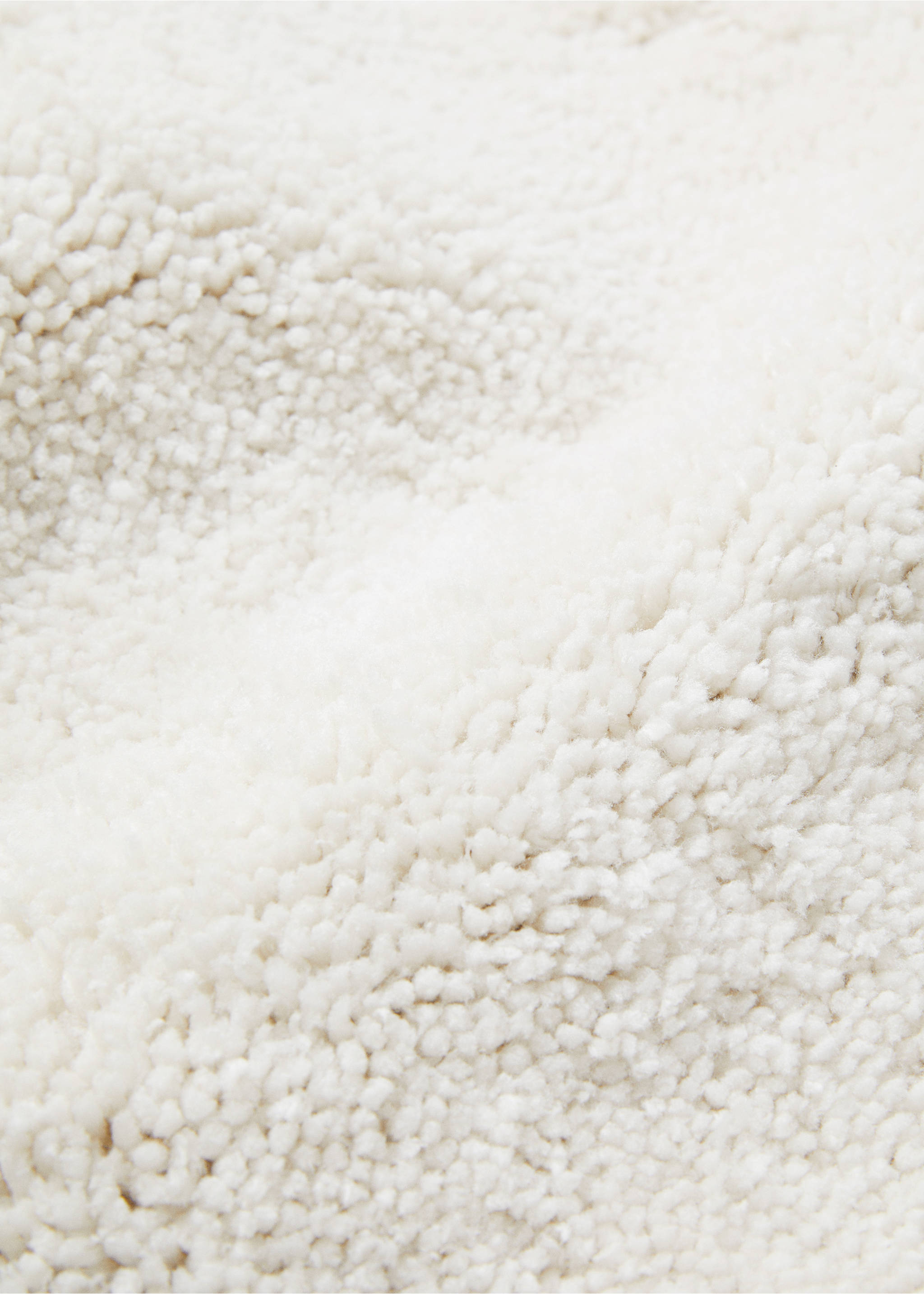 Mittelgroßer rechteckiger Florteppich - Detail des Artikels 2, Cremeweiß. Ref: 77030583-00.