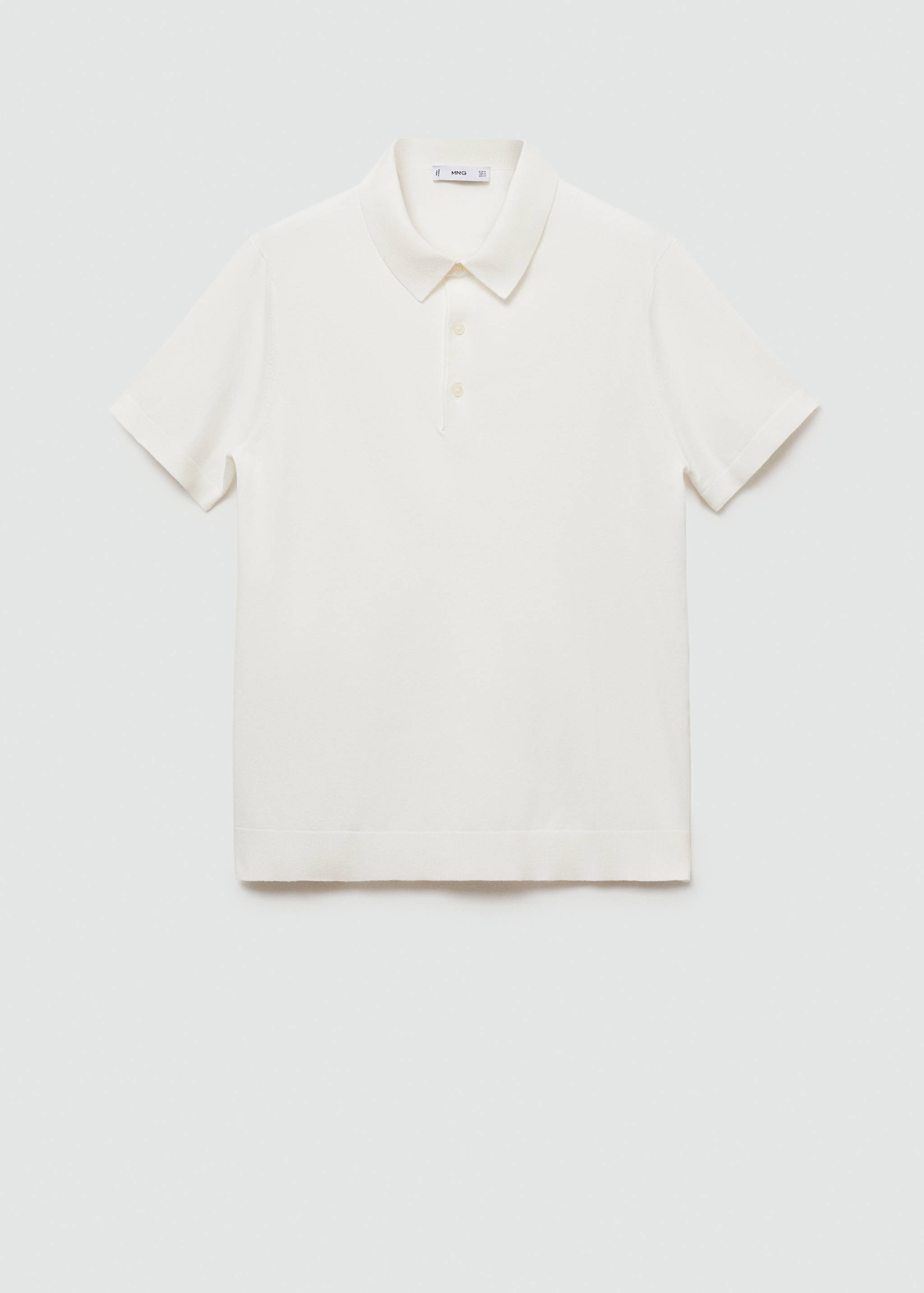 Feinstrick-Poloshirt - Artikel ohne Model