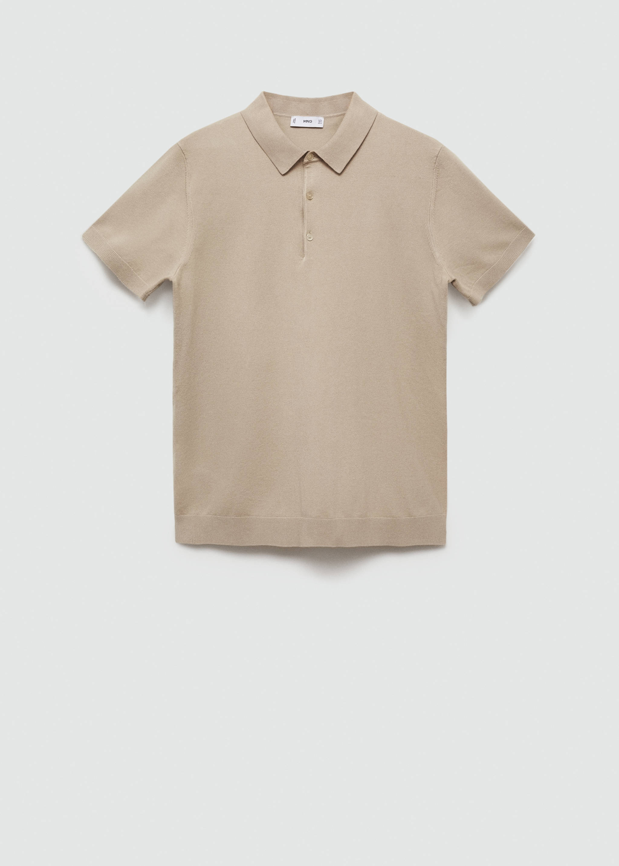 Feinstrick-Poloshirt - Artikel ohne Model