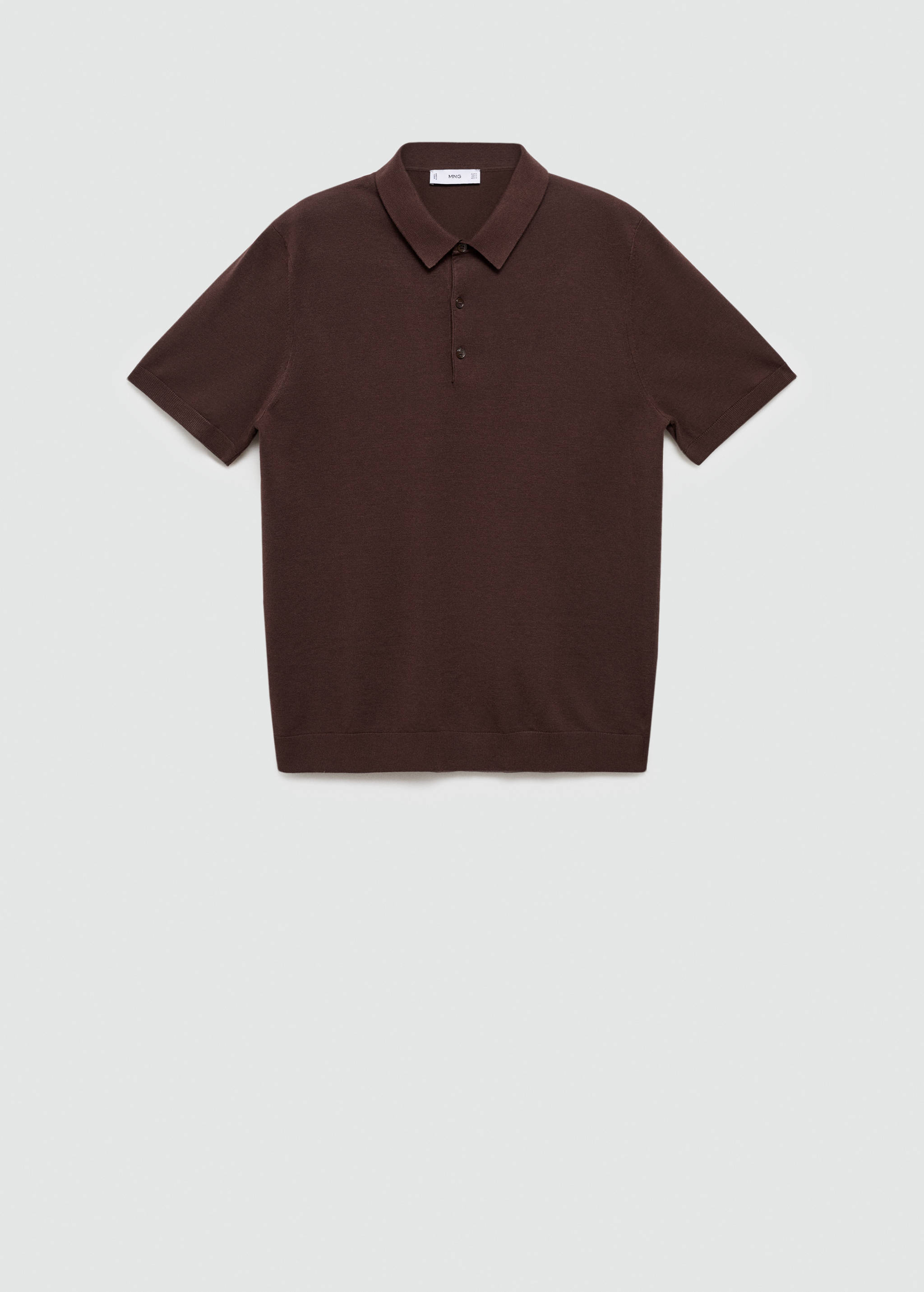 Feinstrick-Poloshirt - Artikel ohne Model