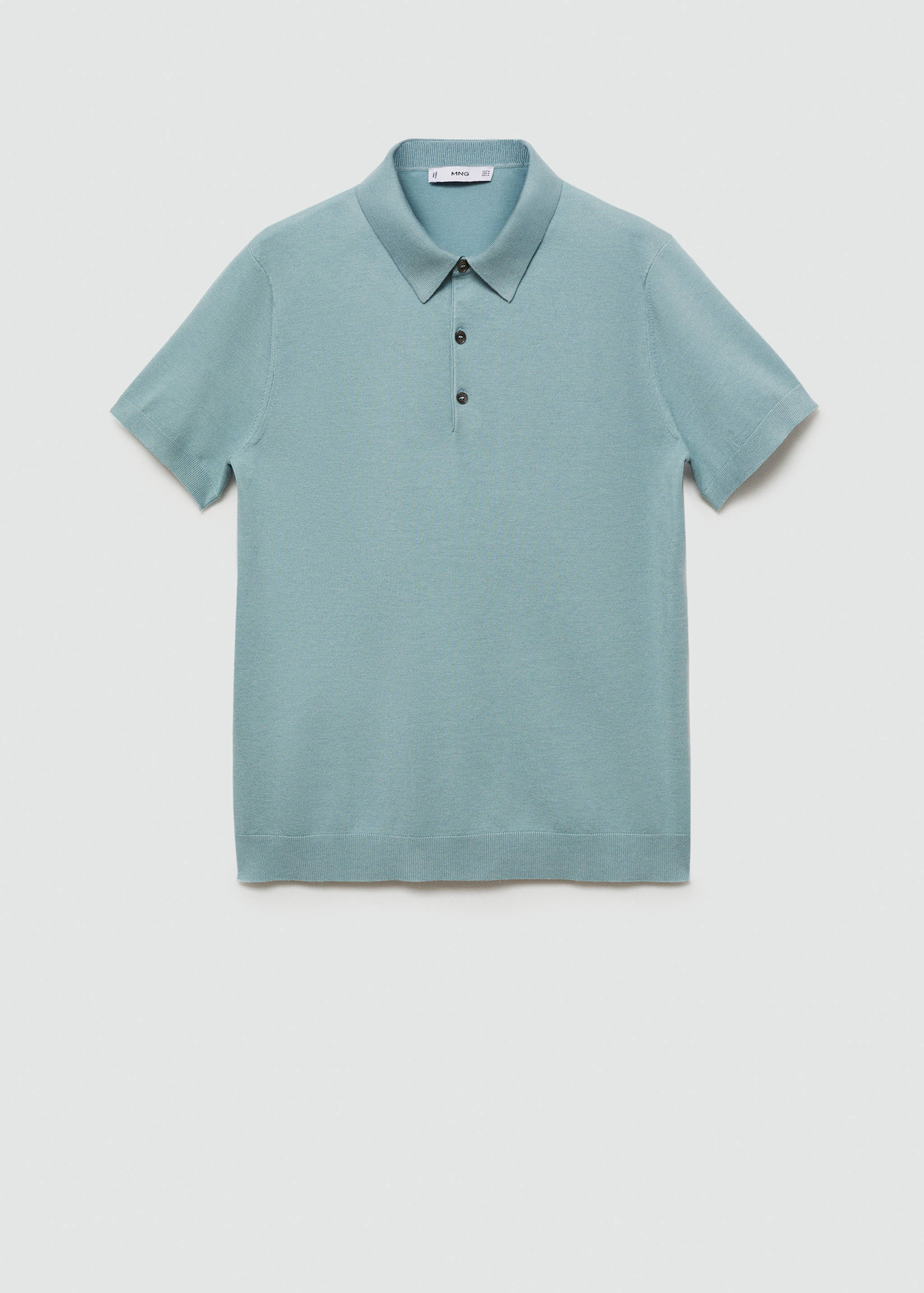 Feinstrick-Poloshirt - Artikel ohne Model