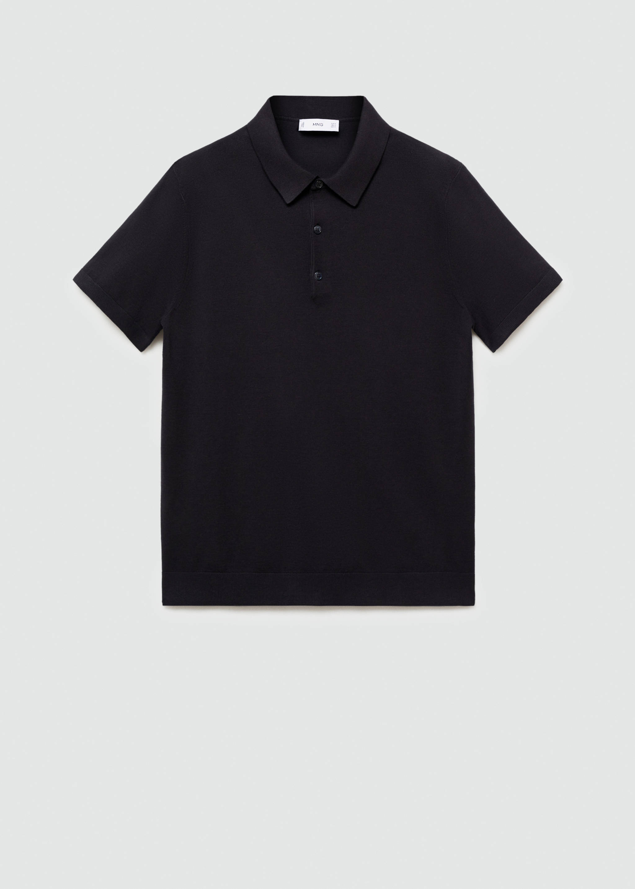 Feinstrick-Poloshirt - Artikel ohne Model