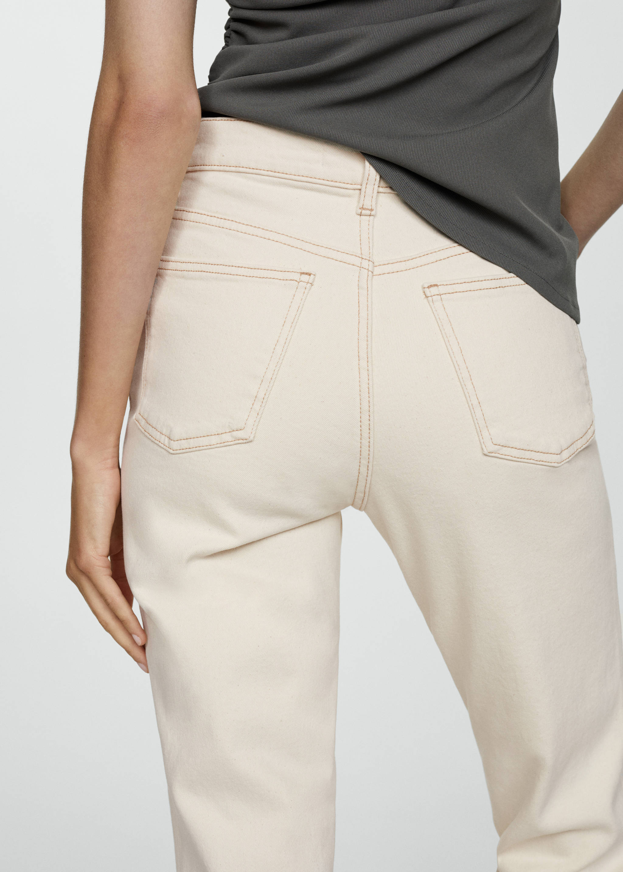 Comfort-Jeans mit hohem Bund Newmom - Detail des Artikels 6