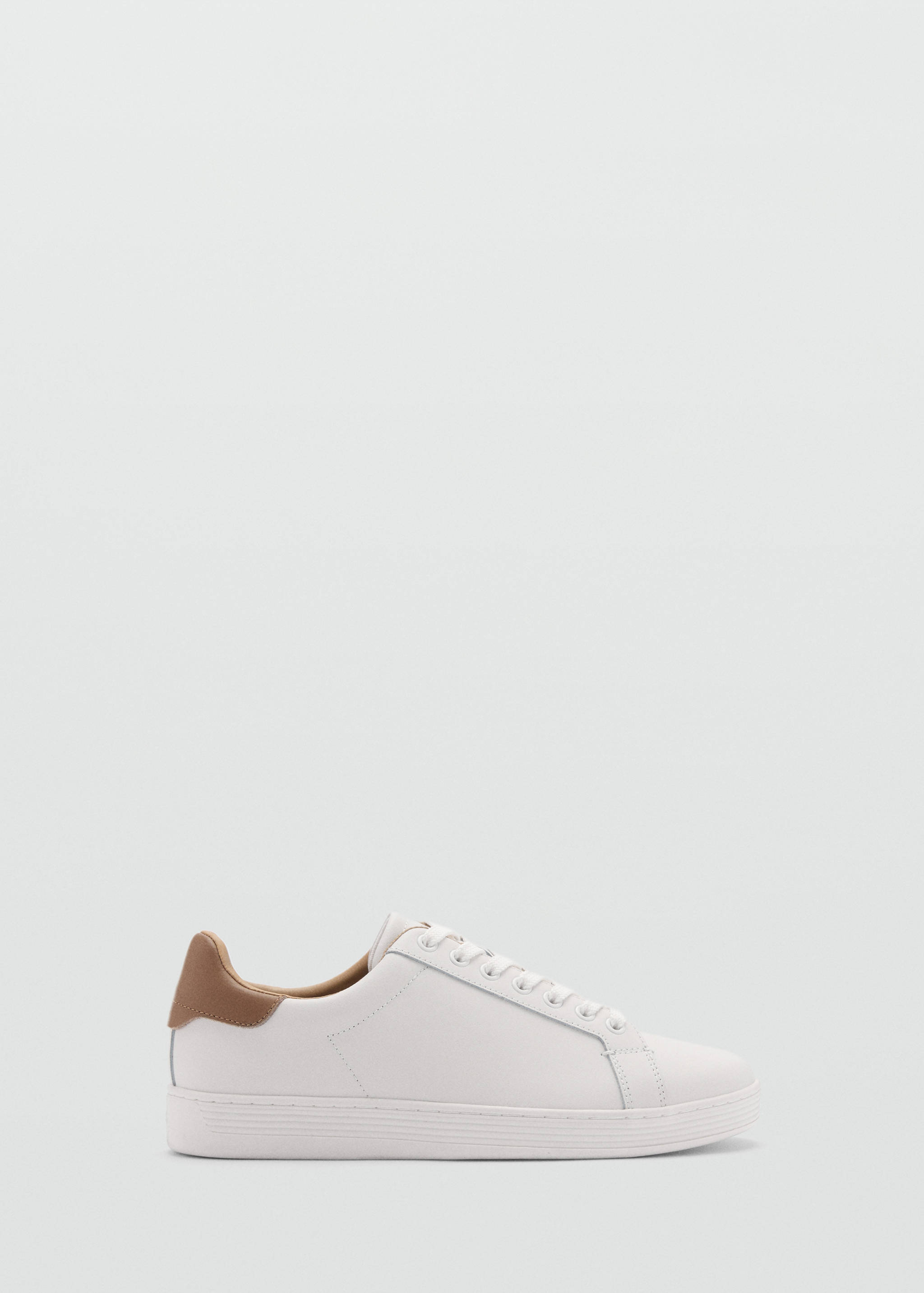 Deportivas piel panel contraste - Artículo sin modelo