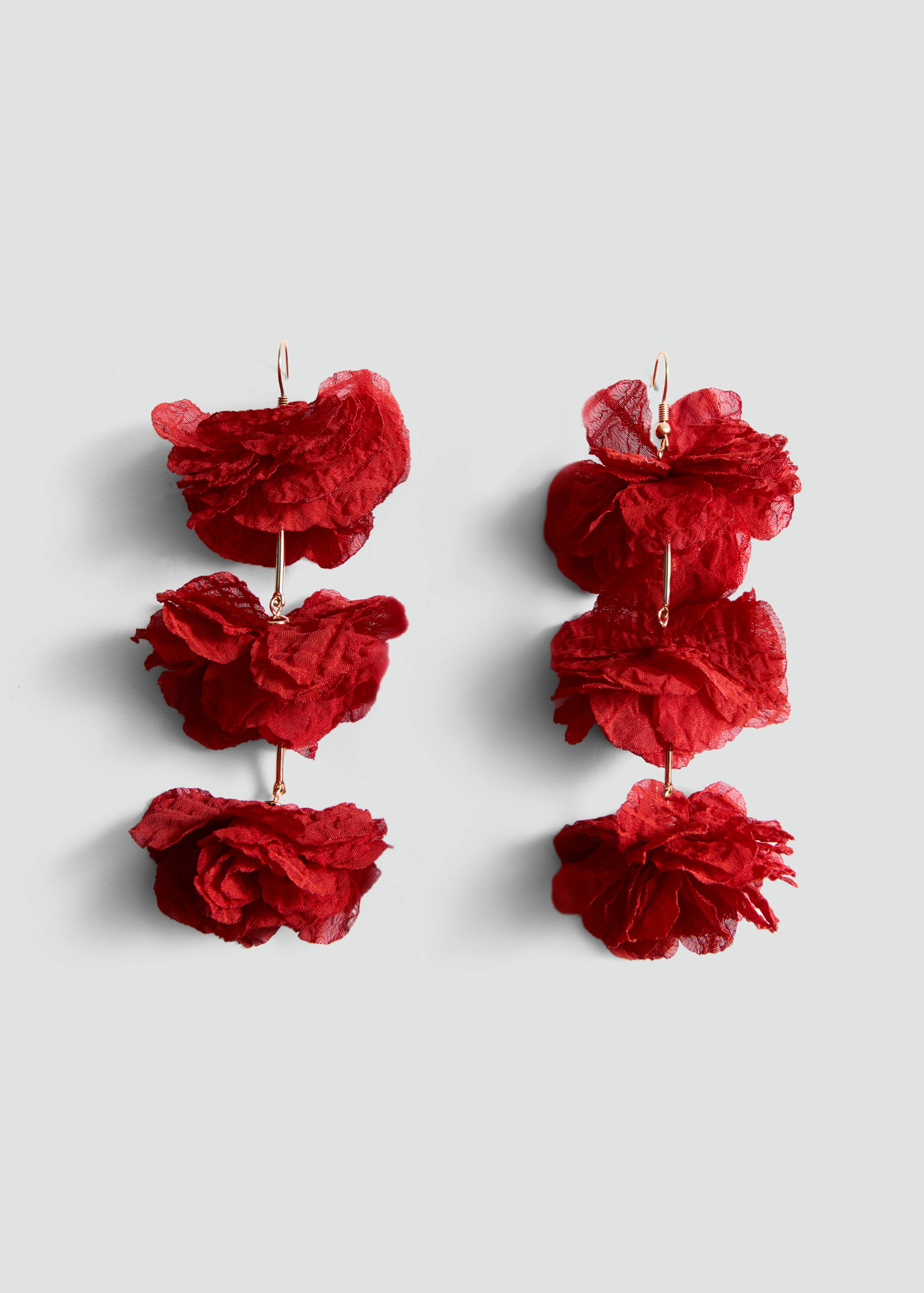 Oorhangers met bloemen - Artikel zonder model