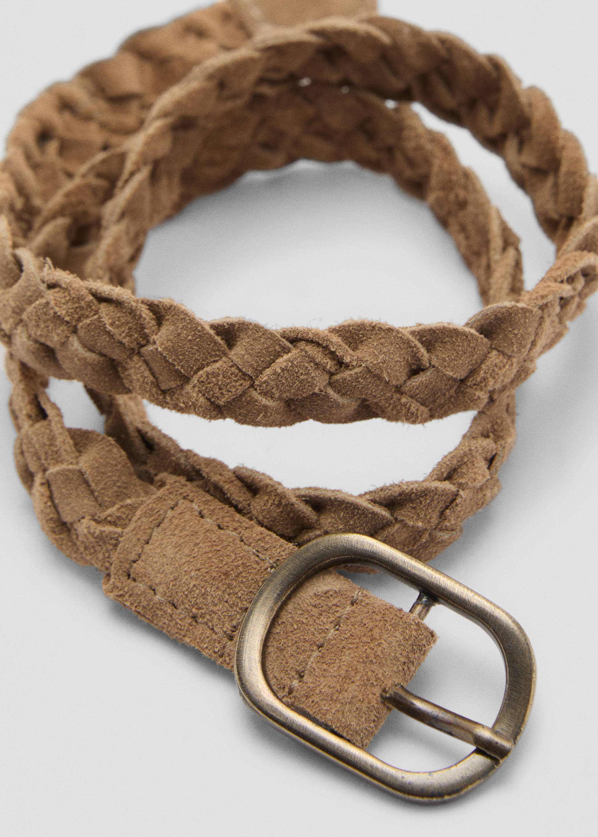 Braided leather belt - Details of the article 2