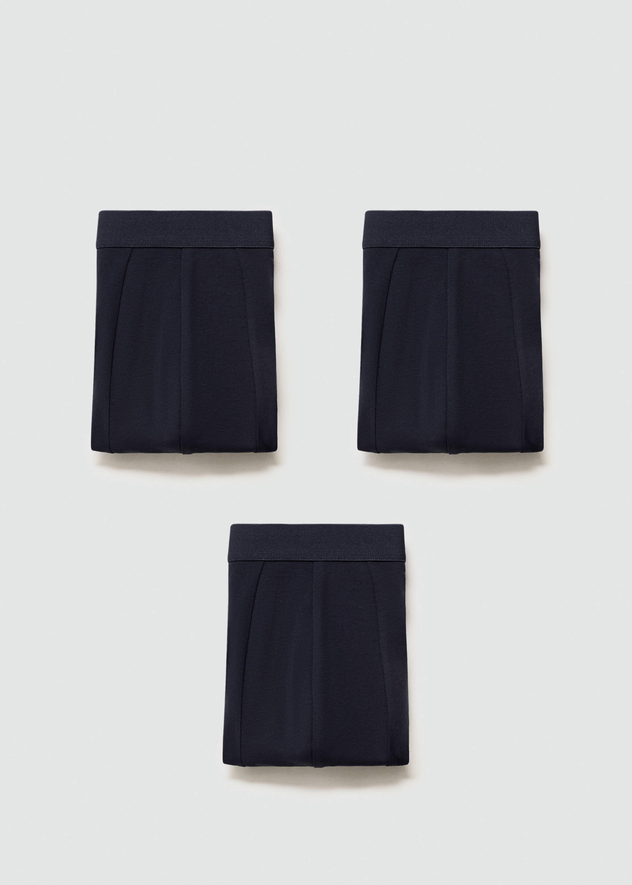 3er-Pack Baumwoll-Boxershorts - Artikel ohne Model