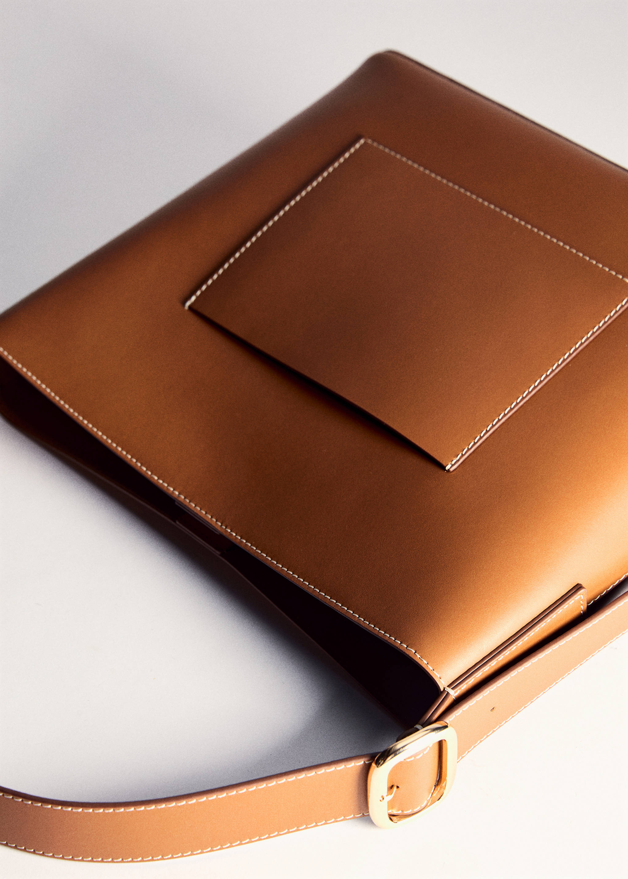 Kožená kabelka shopper - Detail zboží 5