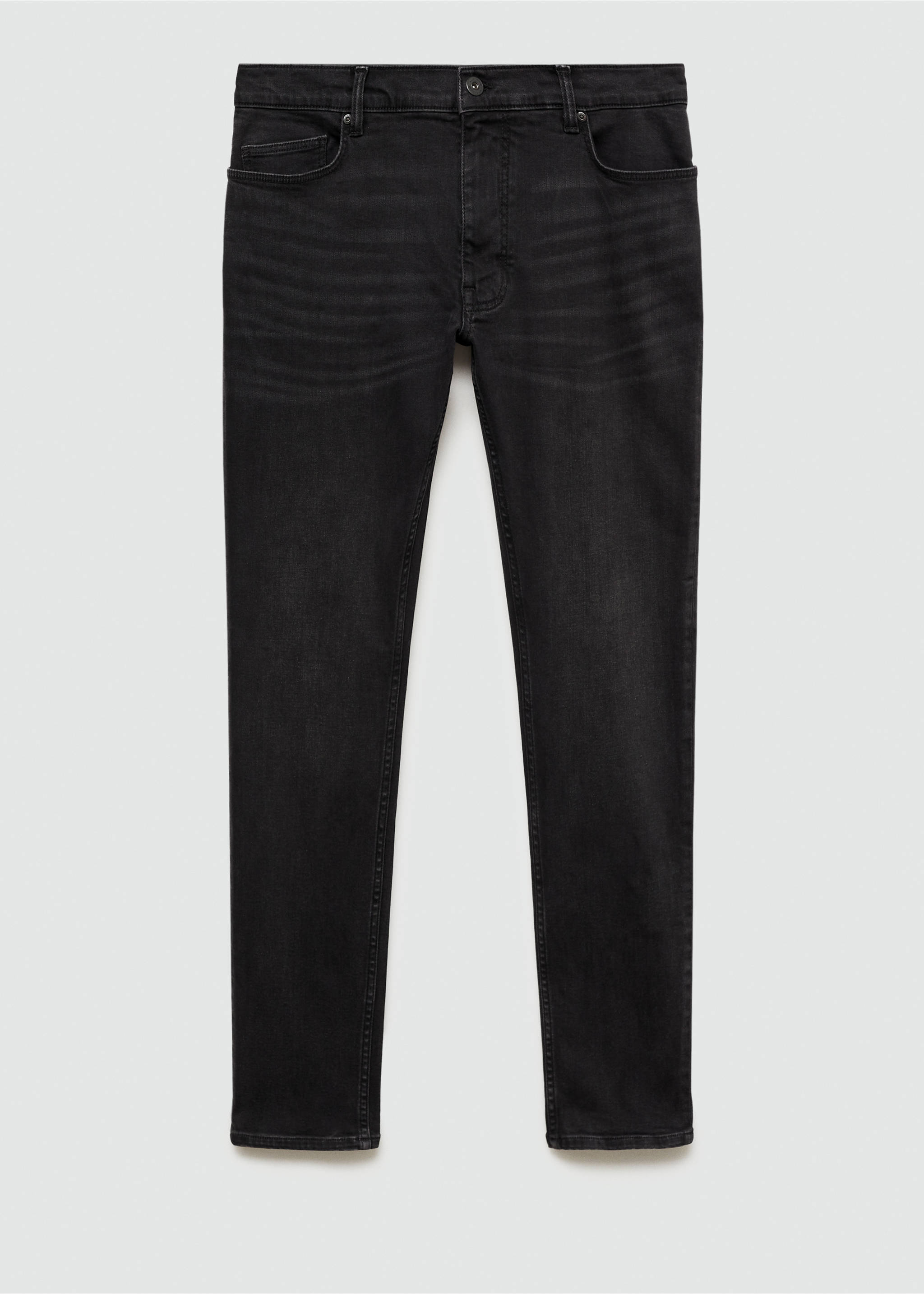 Jude skinny-fit jeans - Article without model, Black denim. Ref: 77030617-00.