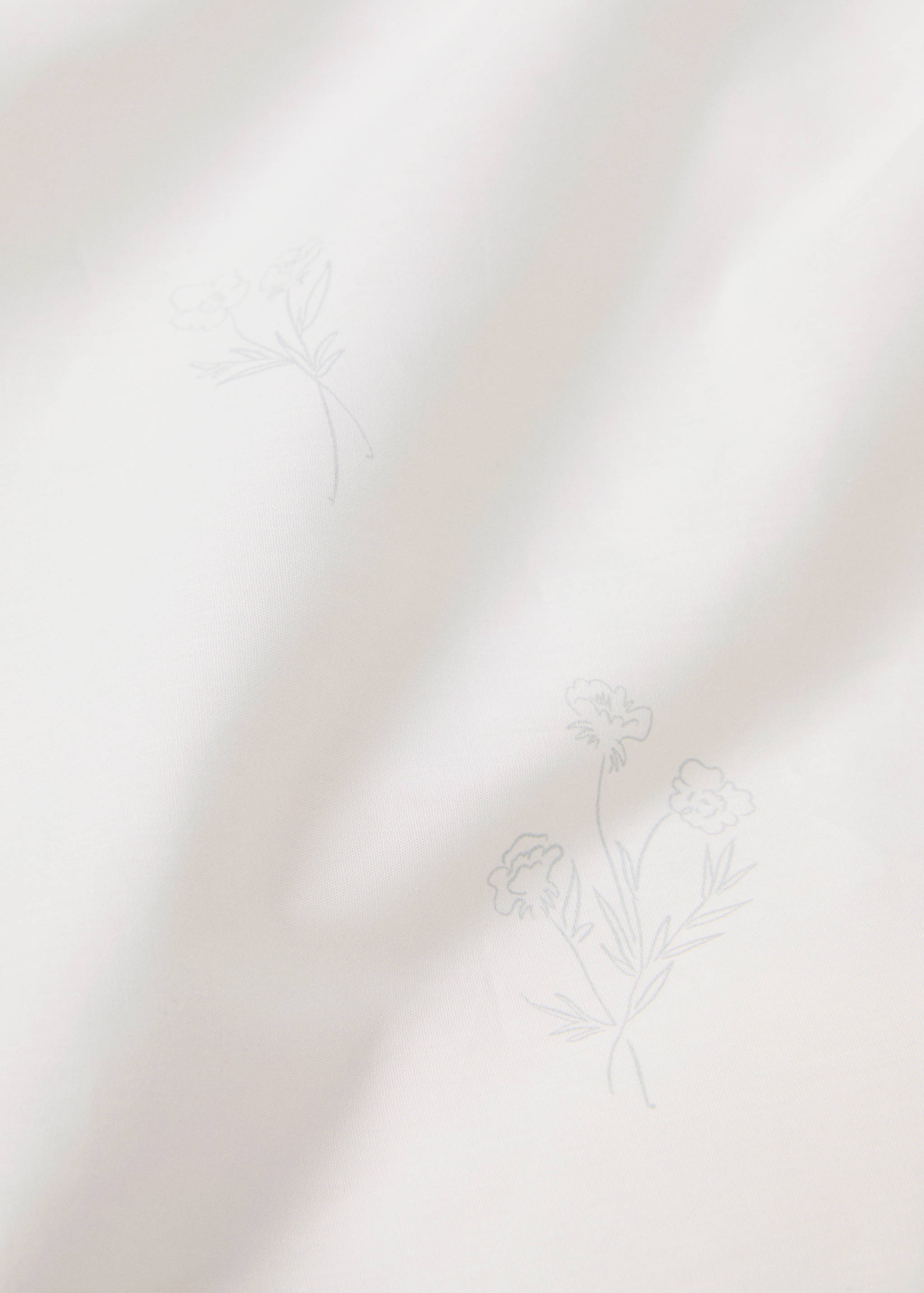 Floral duvet cover for queen bed - Details of the article 3