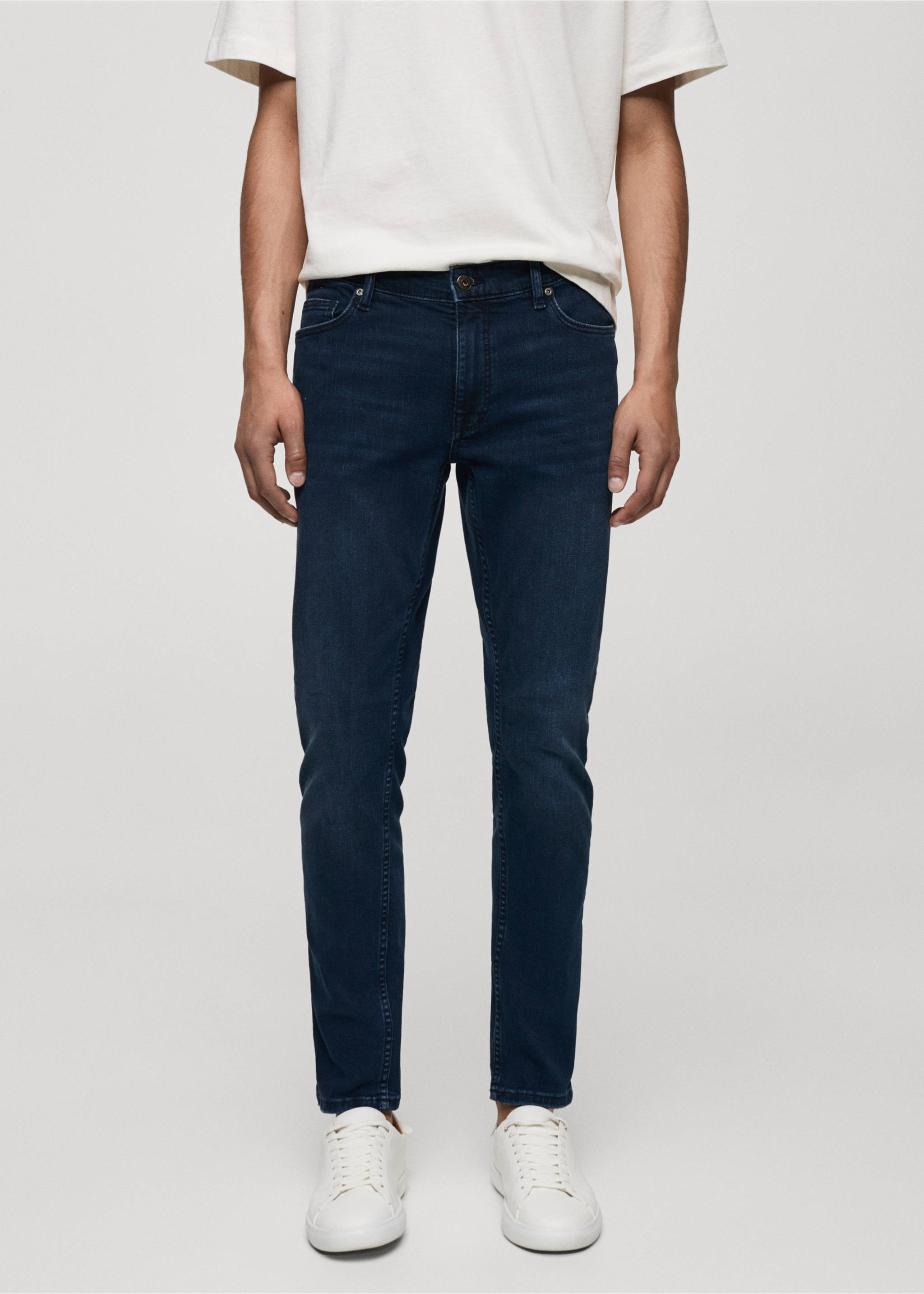 Jude skinny-fit jeans - Medium plane, Deep Dark Blue. Ref: 77030620-00.