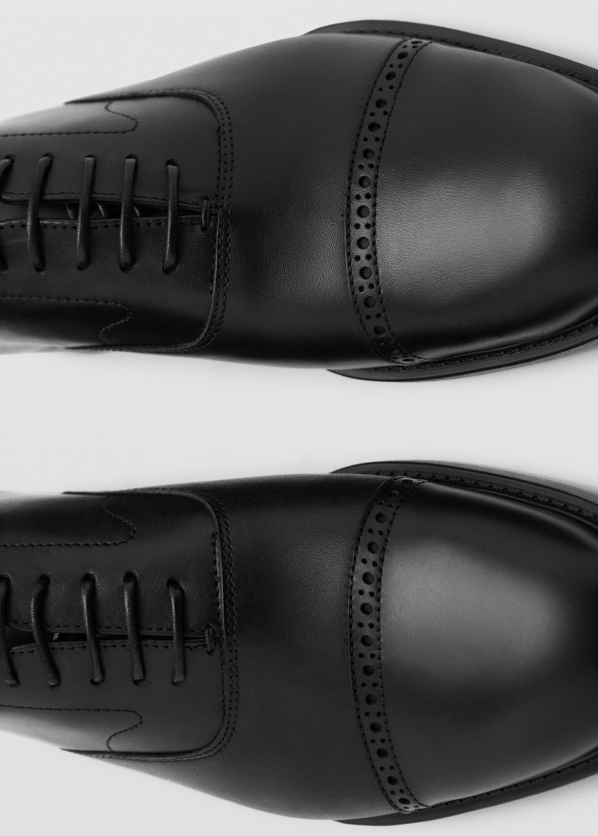 Leather suit shoes - Details of the article 2