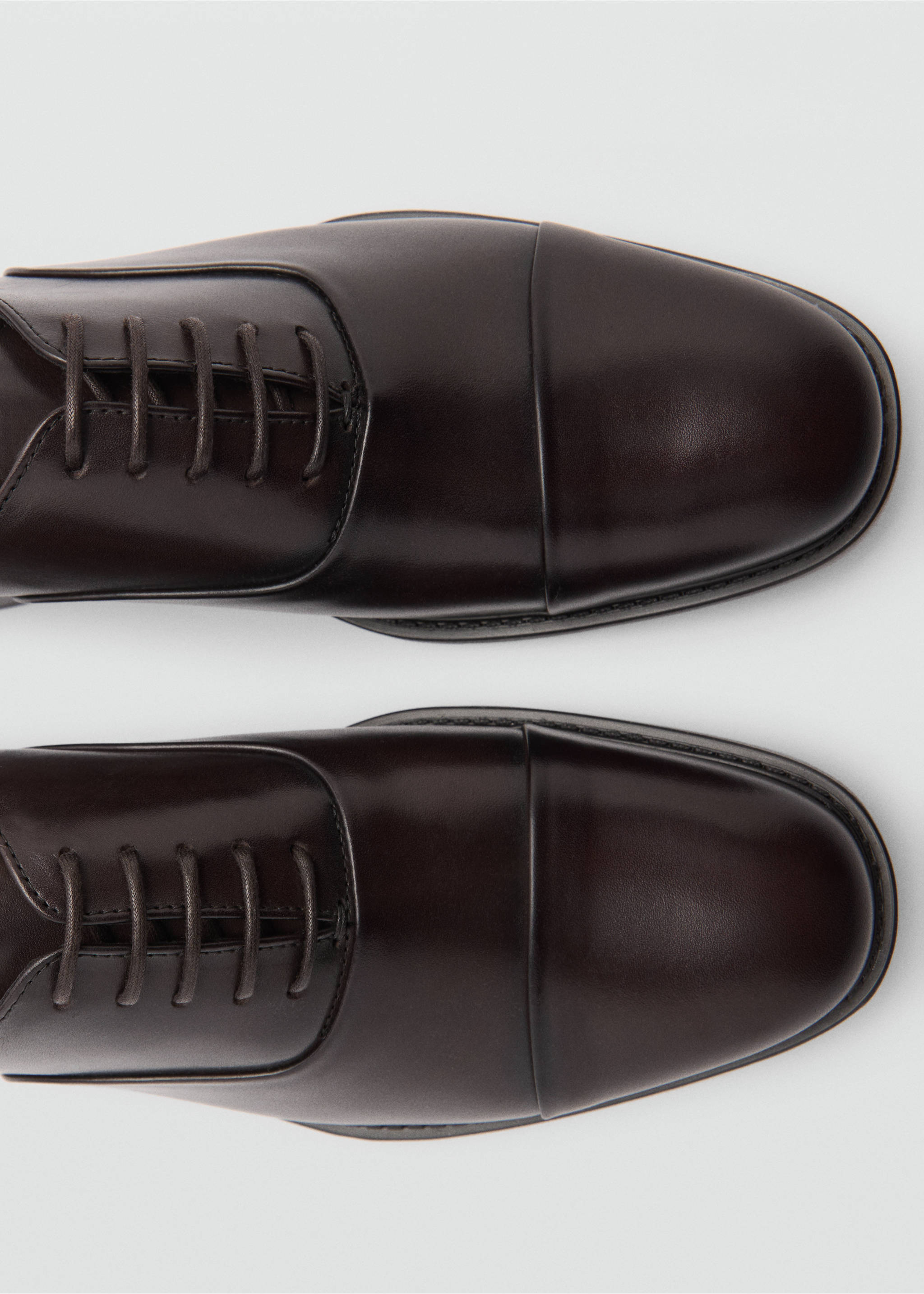 Leather suit shoes - Details of the article 2, Leather. Ref: 77030625-00.