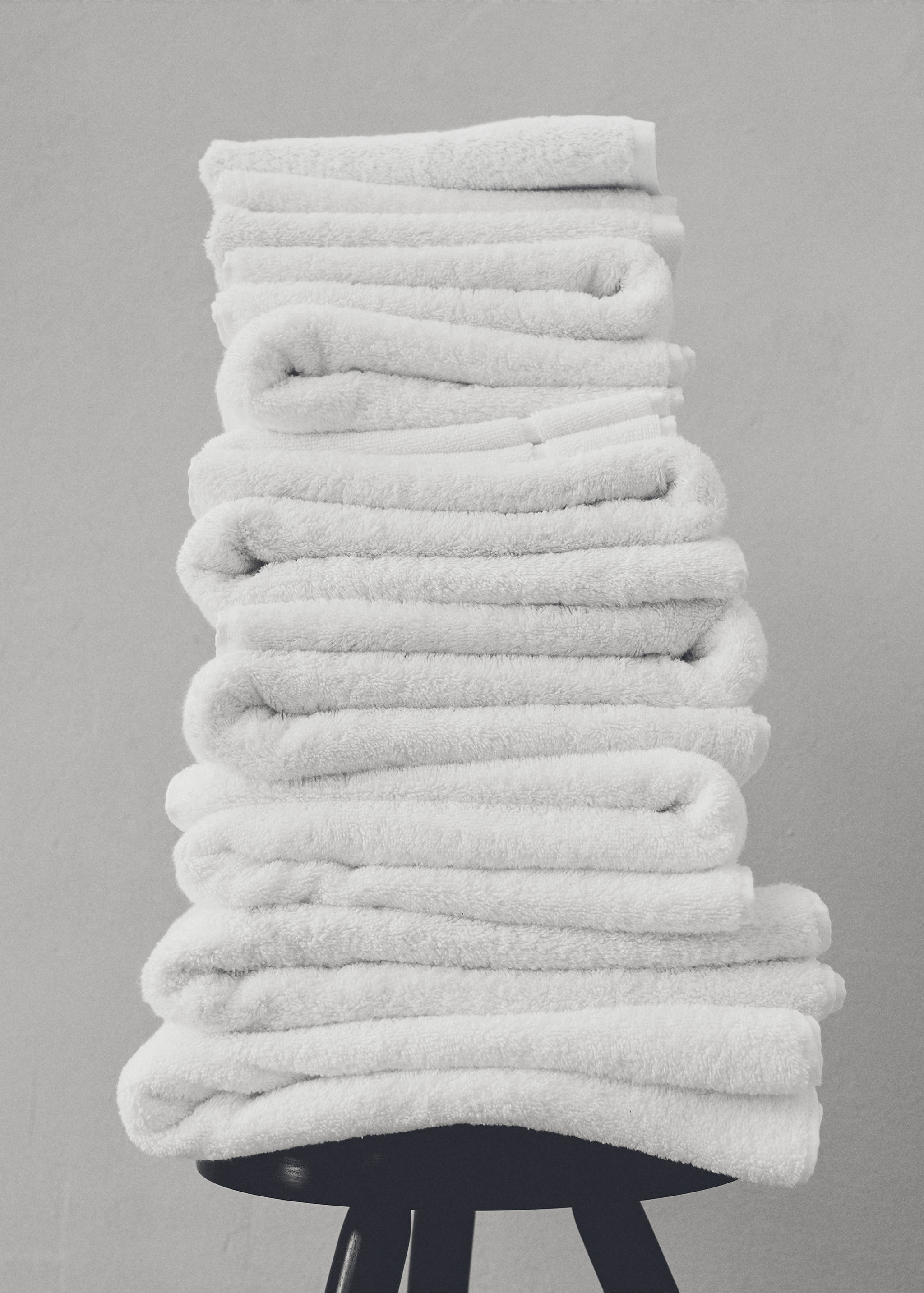 Katoenen handdoek 50x90 cm - Detail van het artikel 6, Ecru. Ref: 77030633-00.