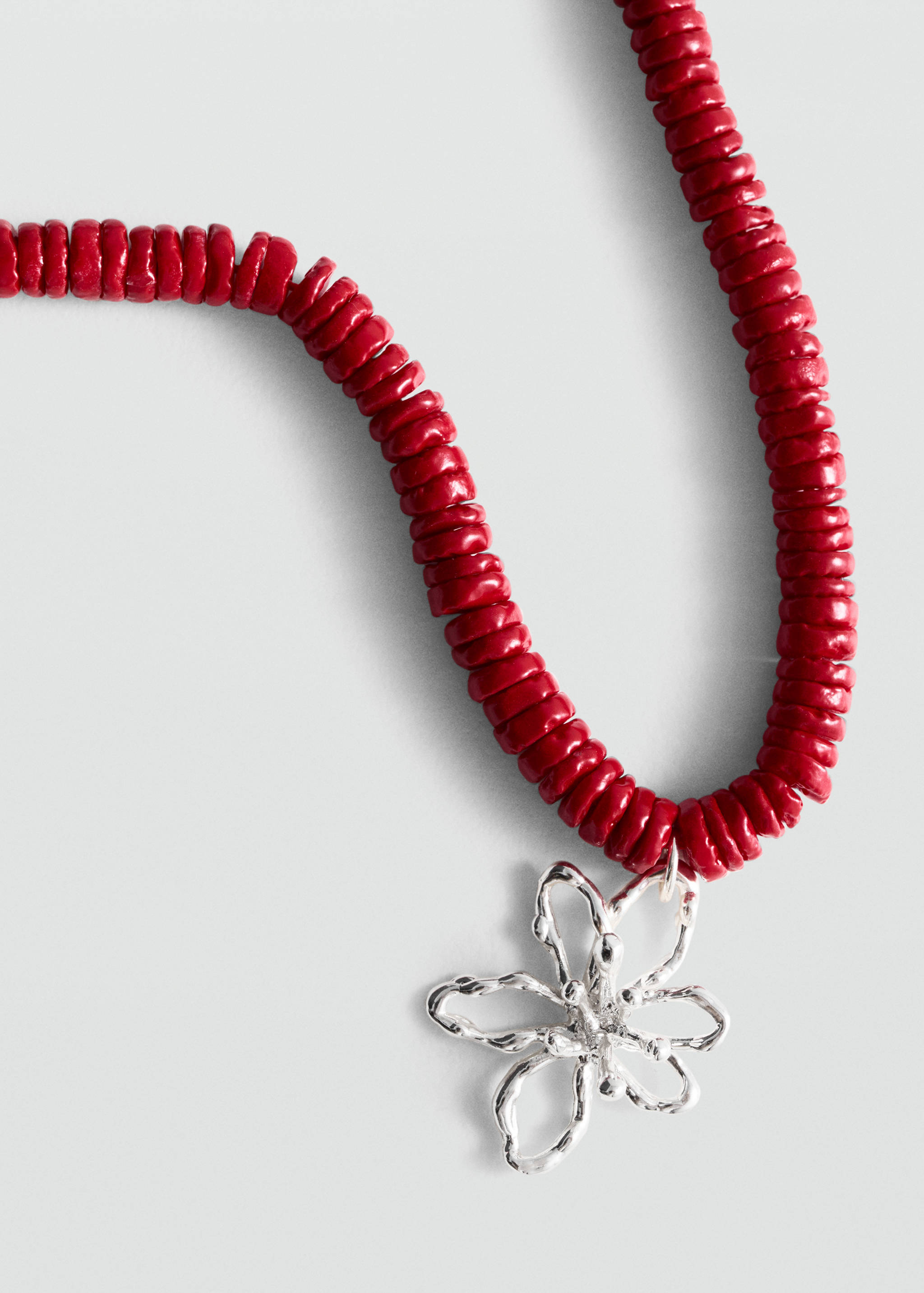 Collar conchas colgante - Plano medio