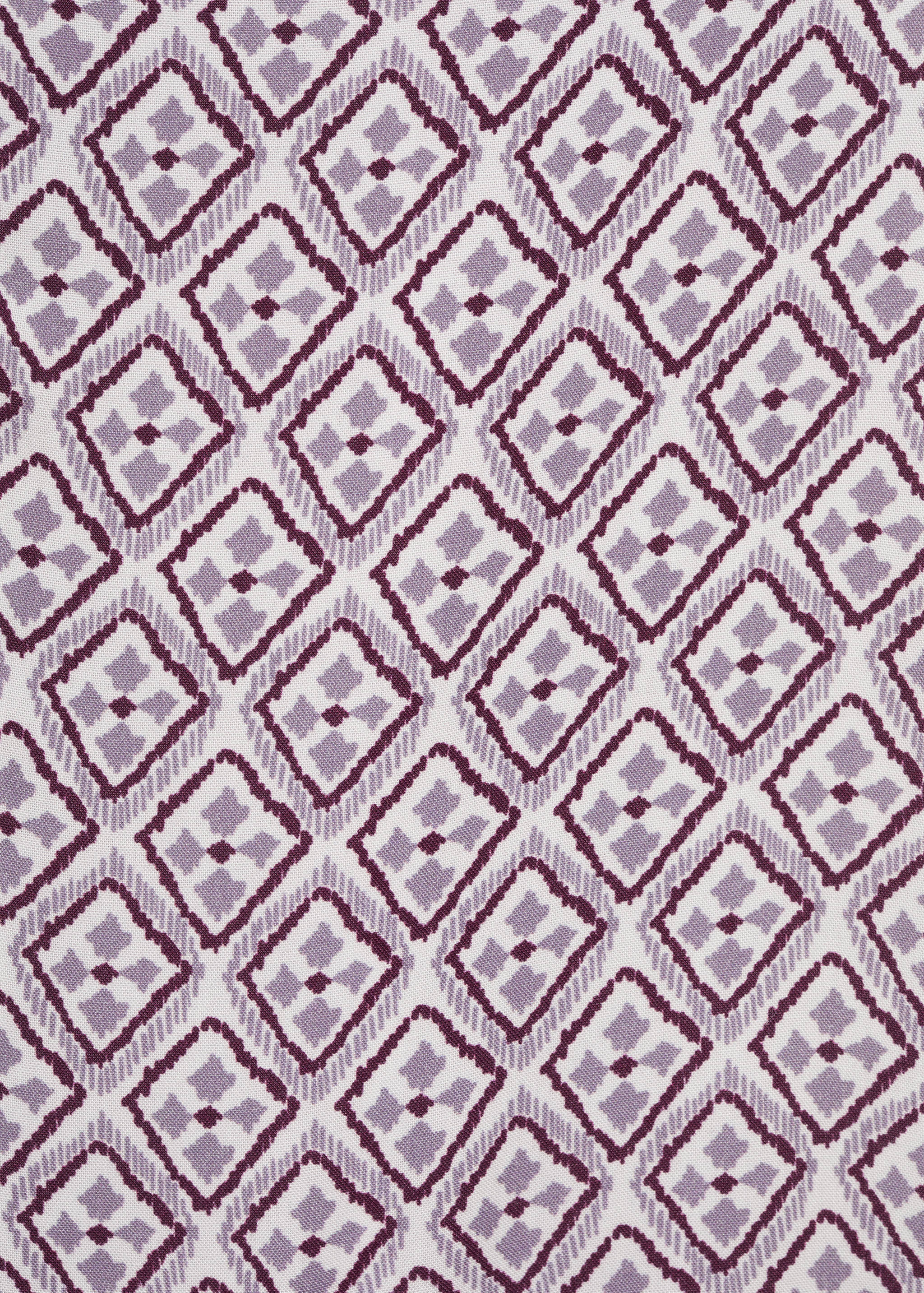 Pantalón estampado fluido - Detalle del artículo 8