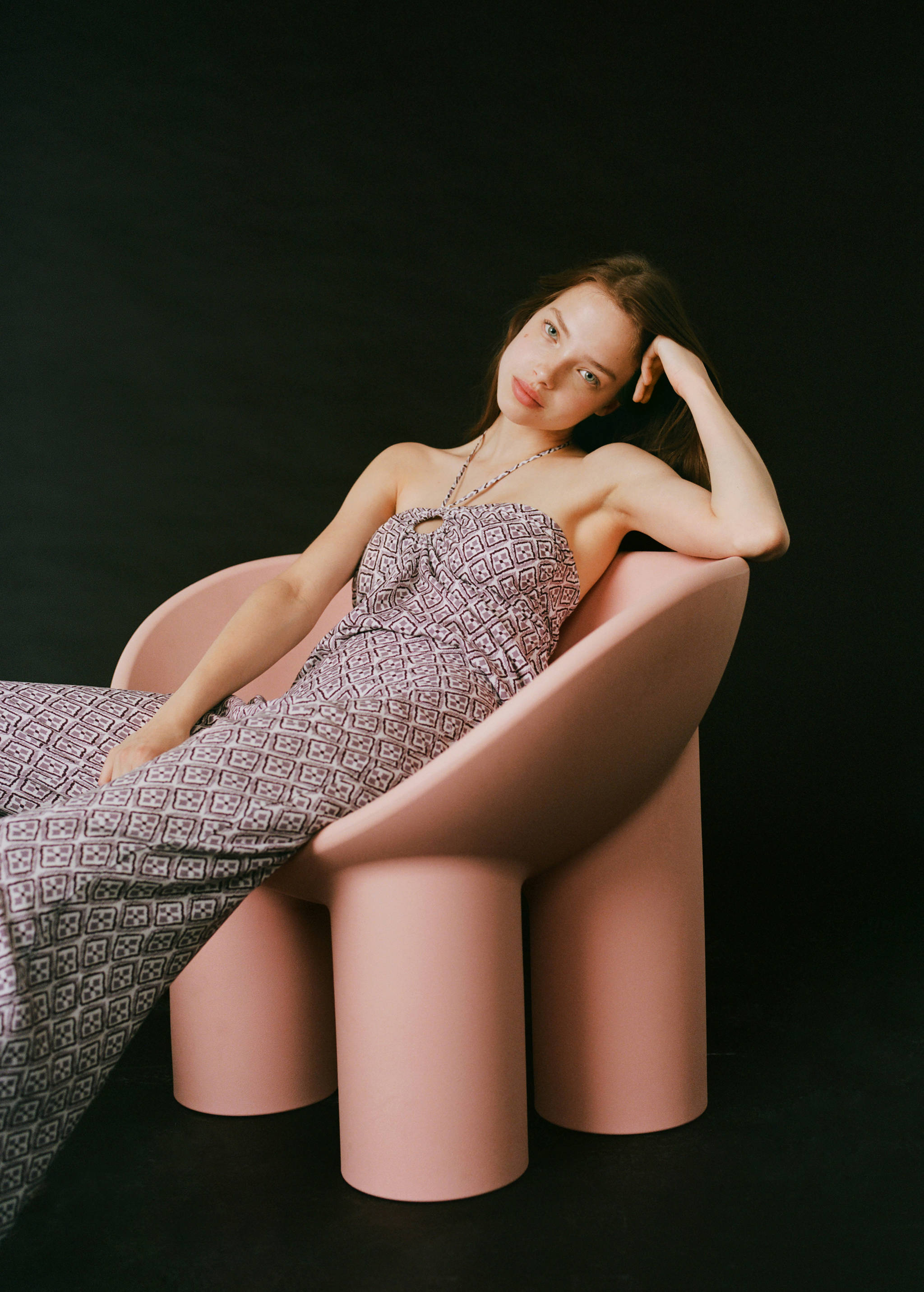 Pantalón estampado fluido - Detalle del artículo 5